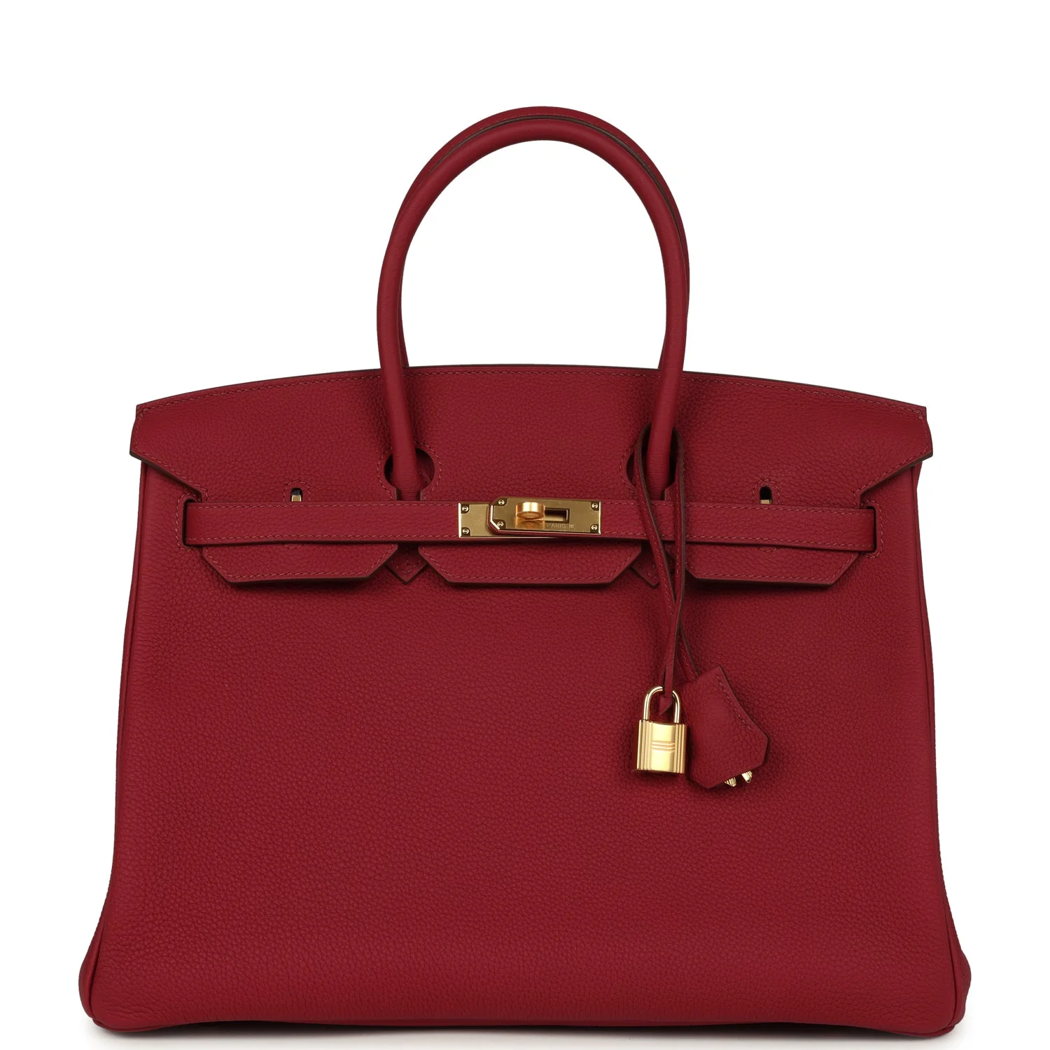 Hermes BirkinRubis Togo Gold Hardware
