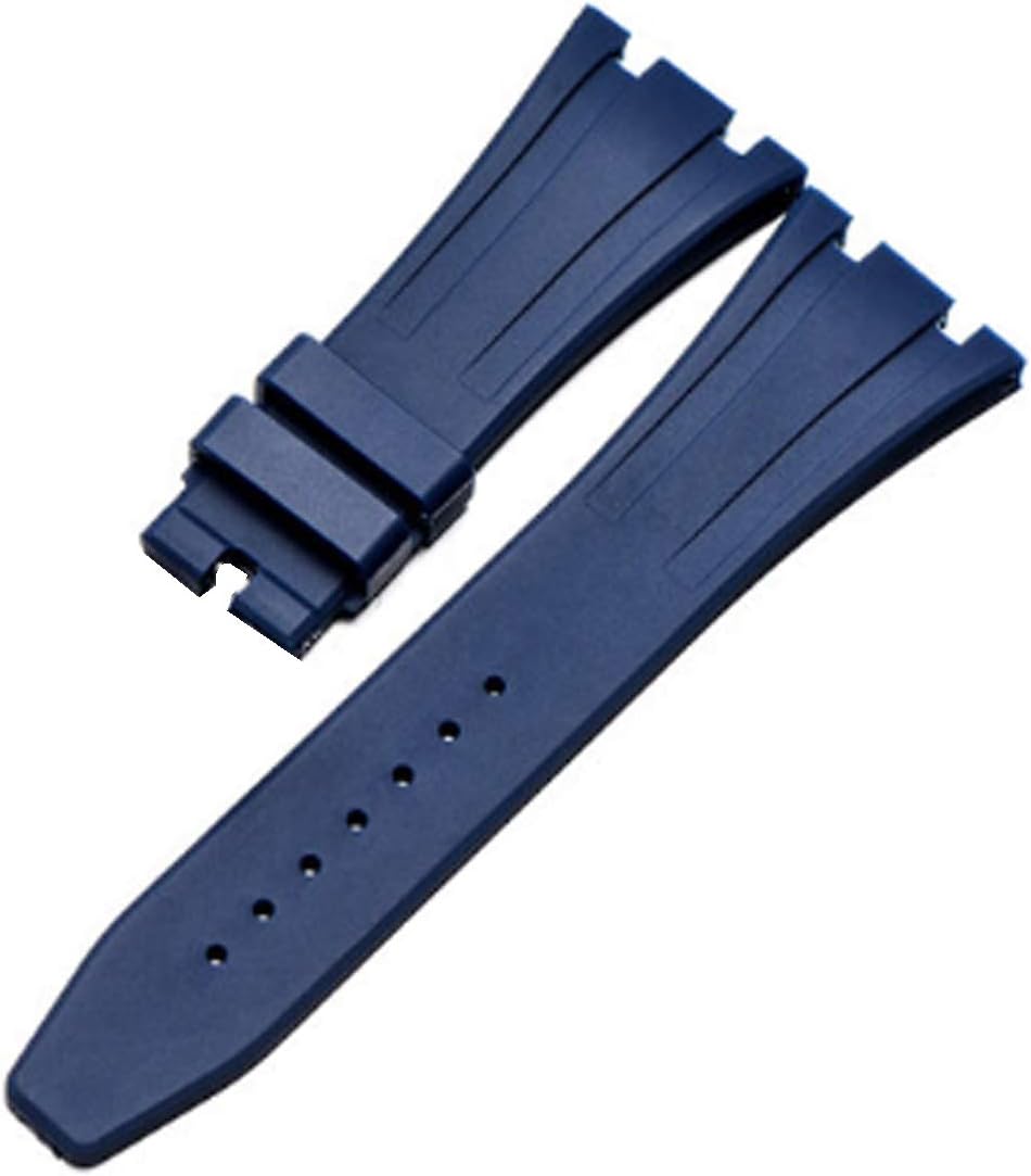 28mm Rubber Watch Strap Band With Buckle Clasp For Audemars Piguet Royal Oak Offshore 15703 AP100