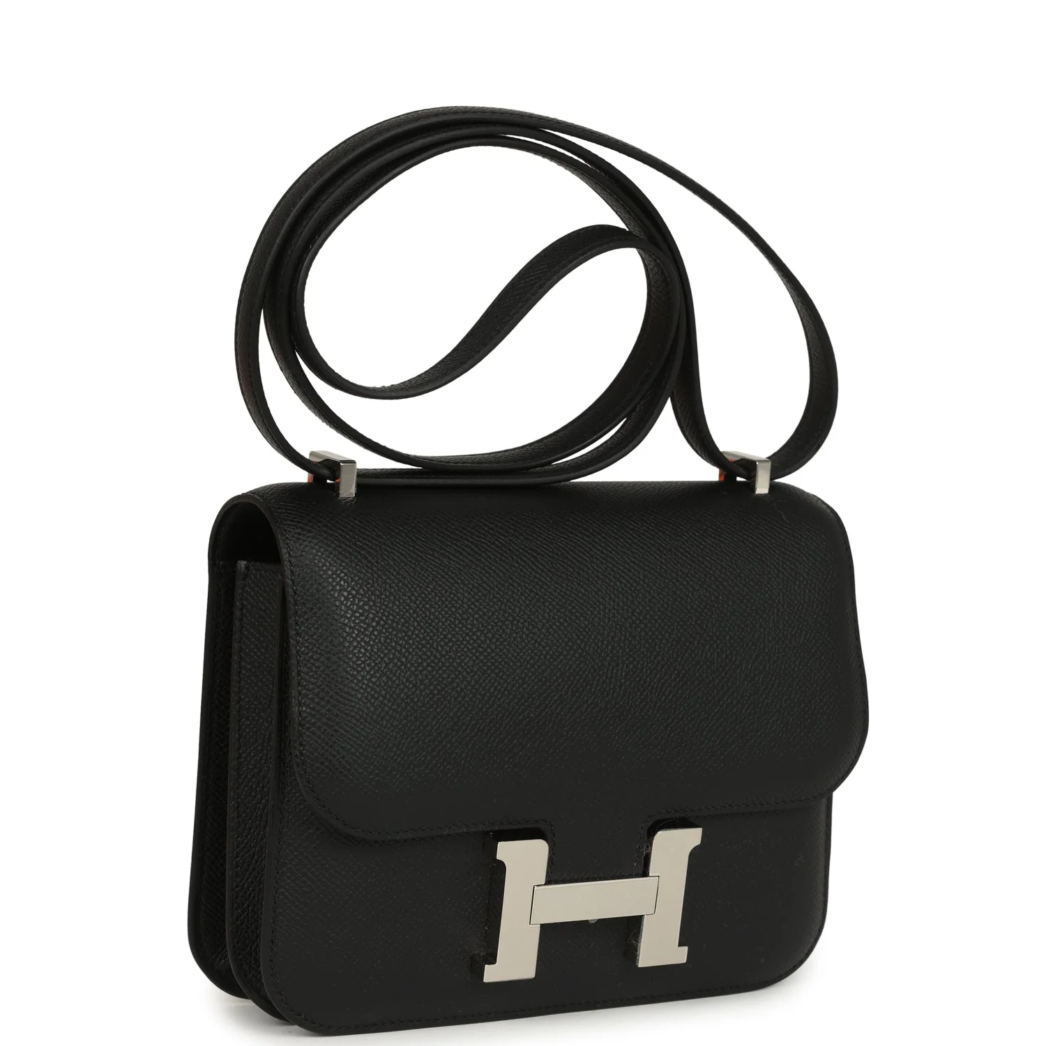 Hermes Constance Black Epsom Palladium Hardware
