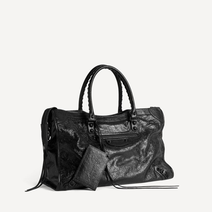 [TOP] BALENCIAGA Le City Bag 46x29x17cm - Black - 711 Luxury