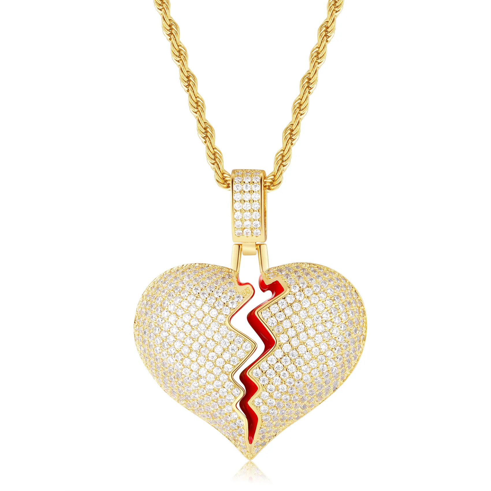 Broken Heart Pendant