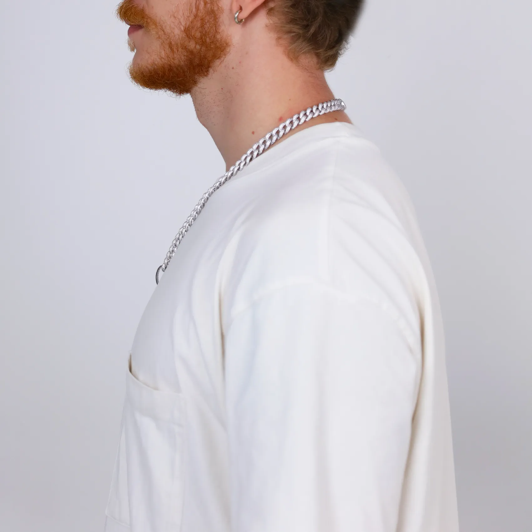 14K Gold Dollar Sign Pendant