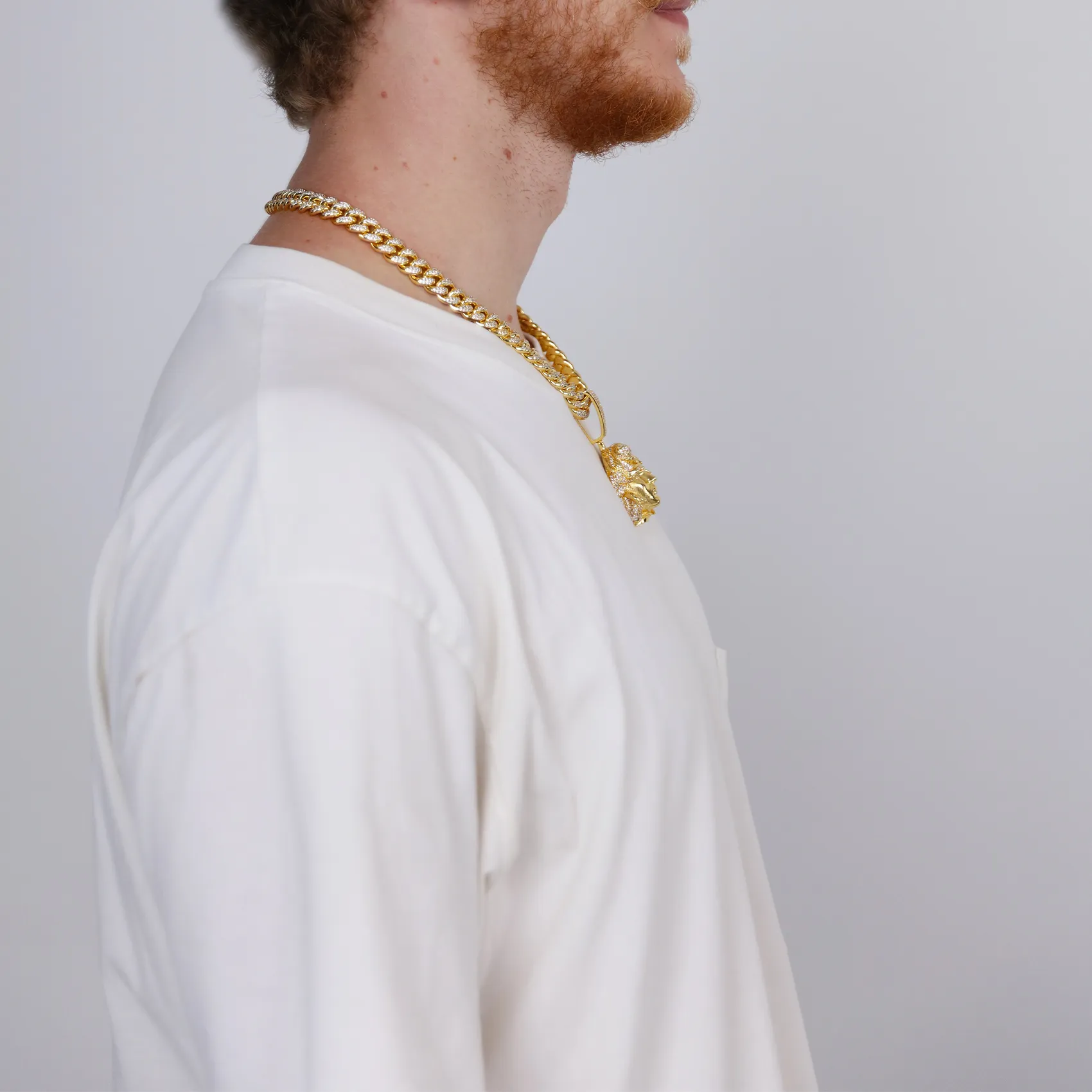 Medusa Statue Pendant