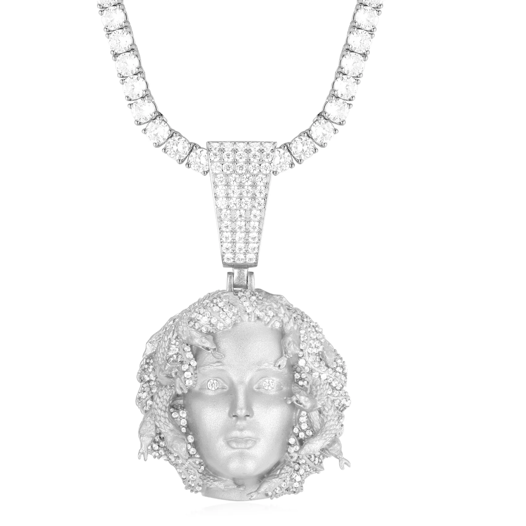 Medusa Statue Pendant