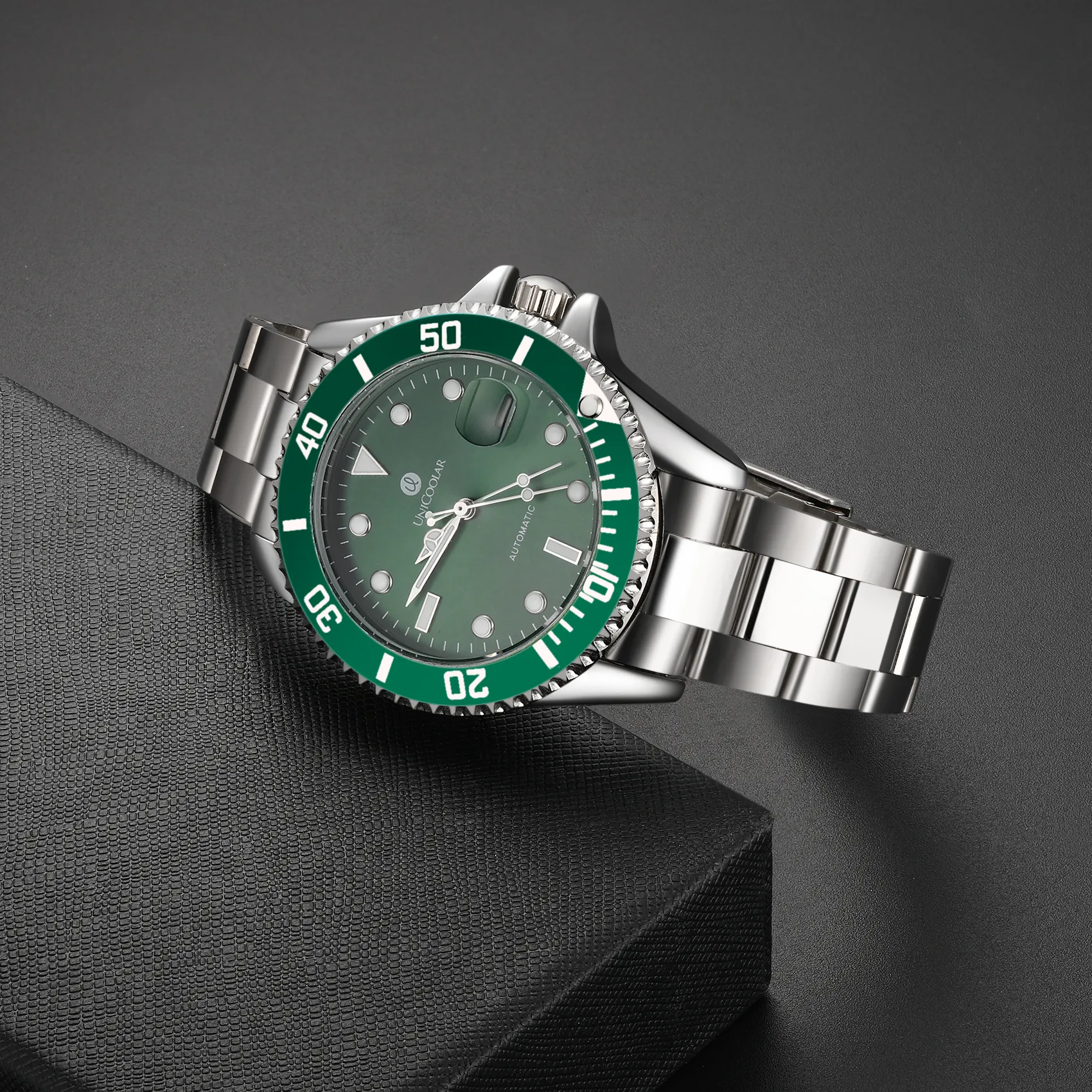 Green Water Ghost Water Resistant Automatic Mechanical Men's Watch