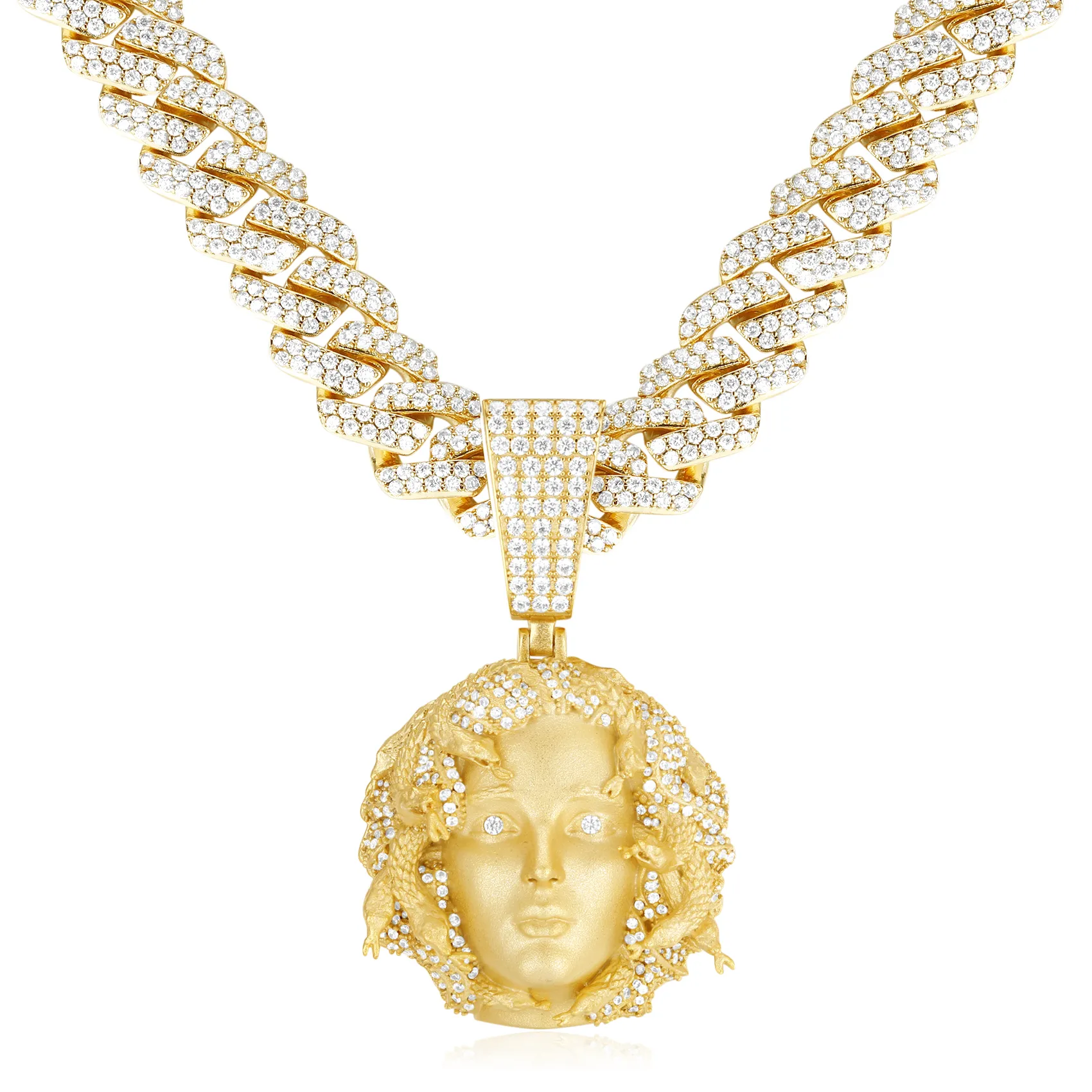 Medusa Statue Pendant