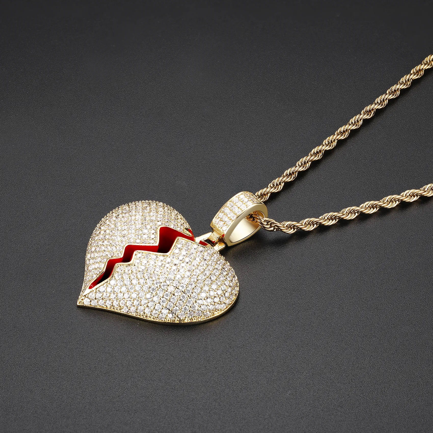 Broken Heart Pendant
