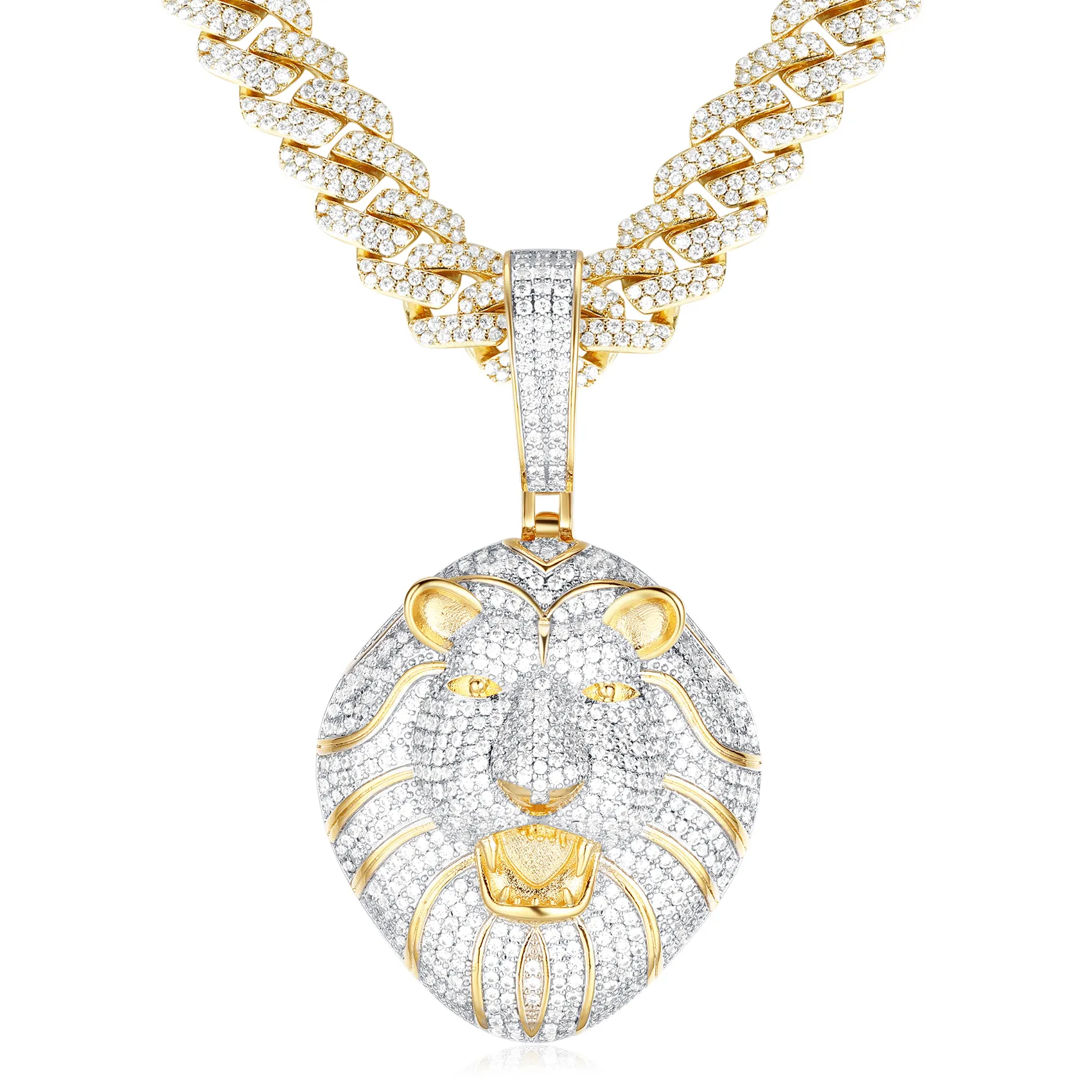 Beast Lion Head Pendant