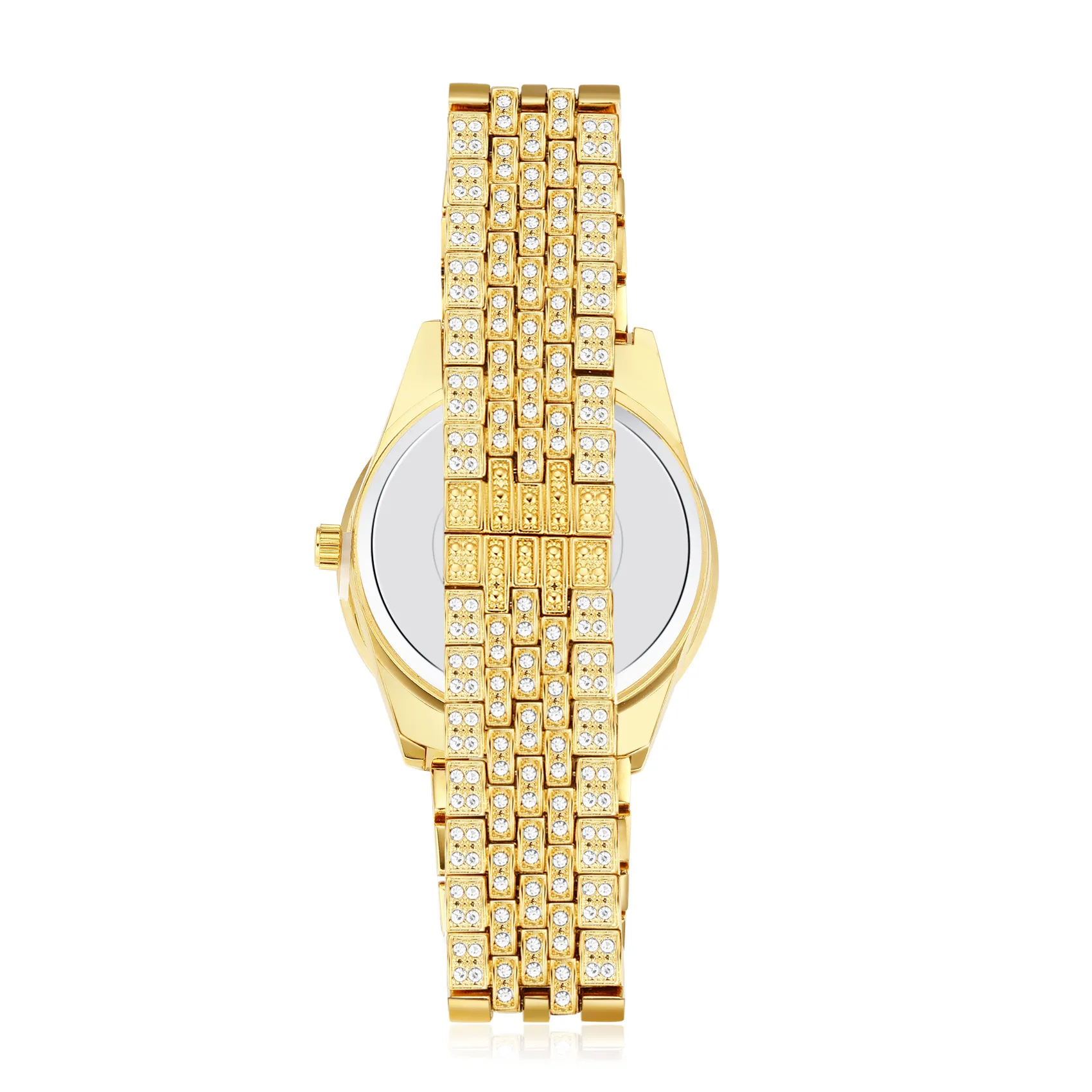 Roman Numerals Round Cut Luminous Water Resistant Men's Quartz Watch