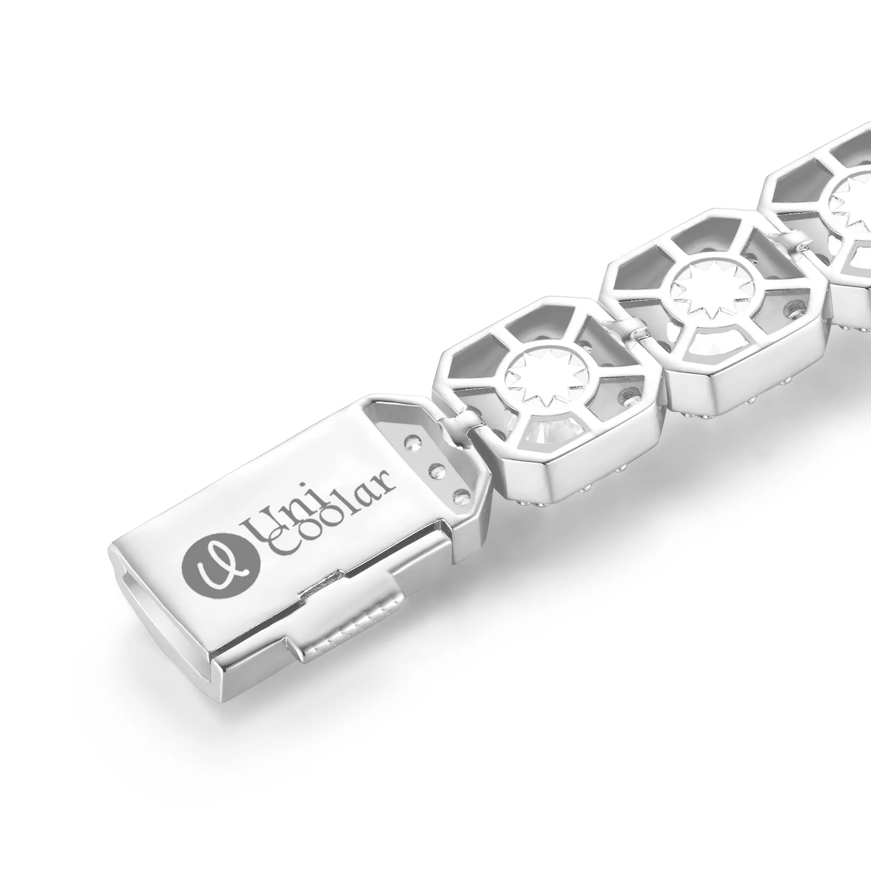 12mm Iced Tennis Bracelet