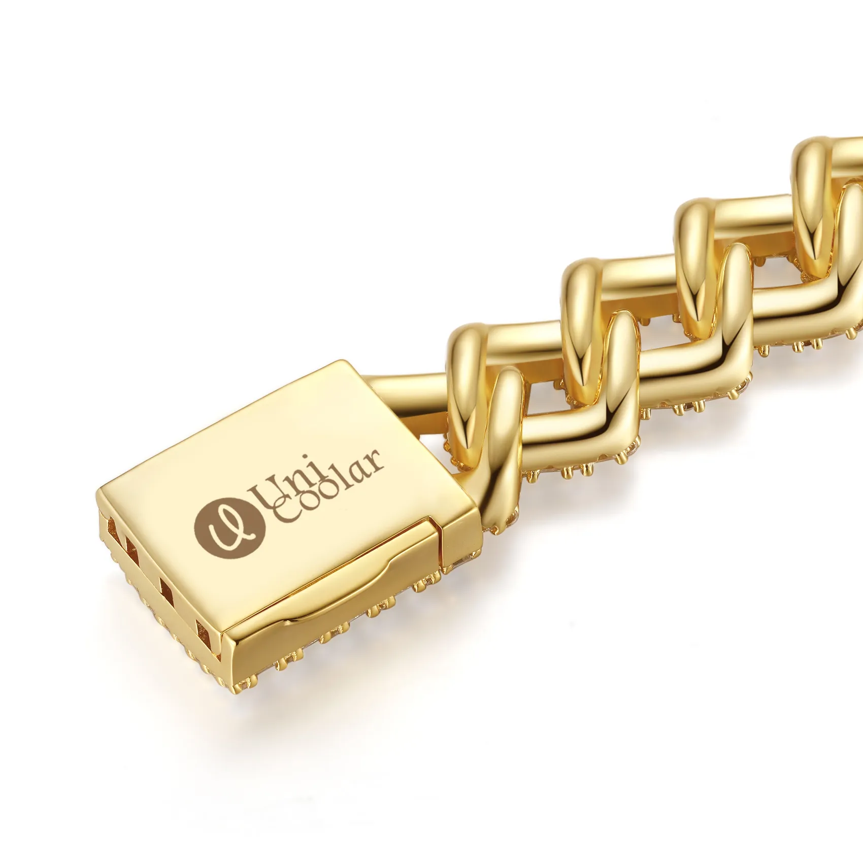 15mm Emerald Cut Prong Bracelet