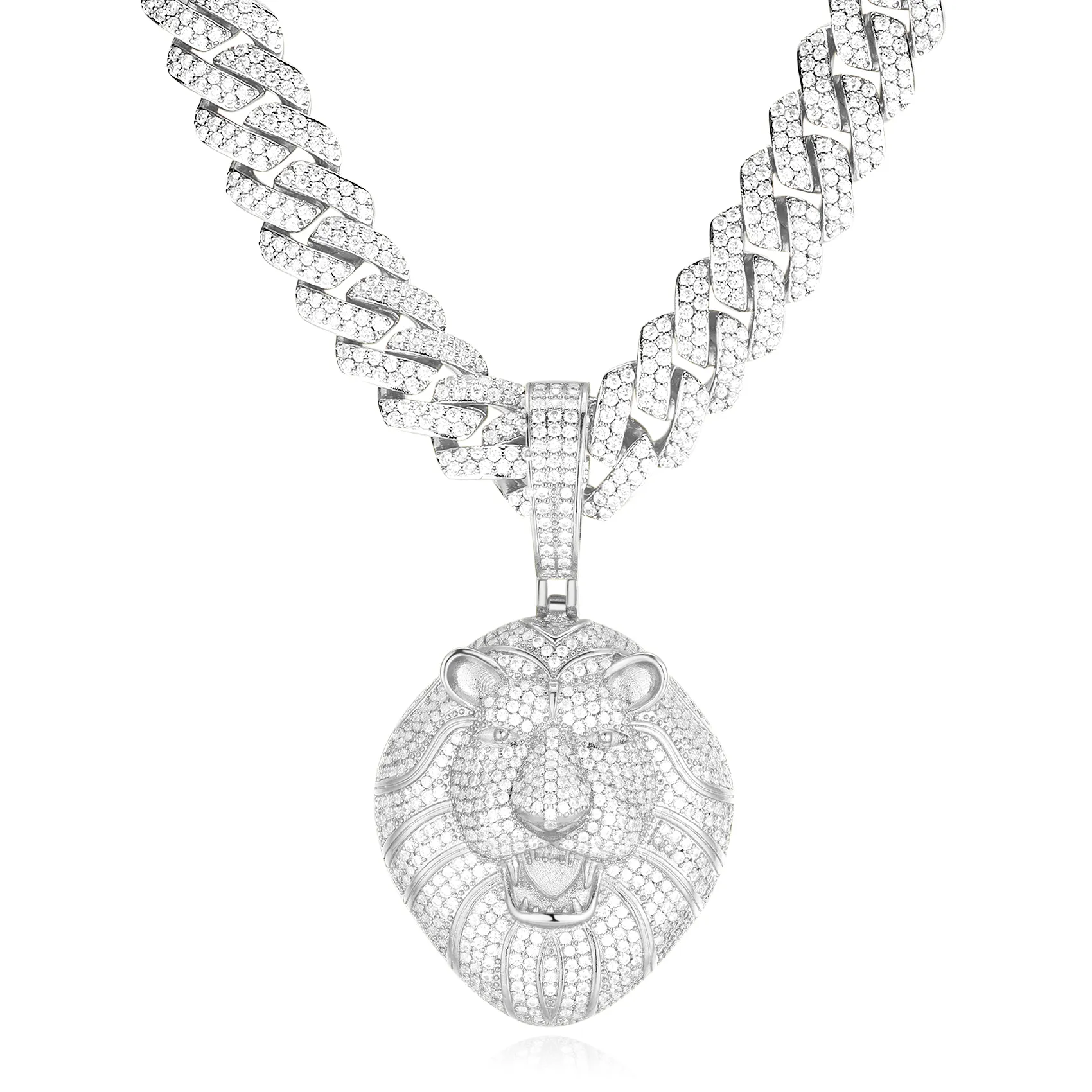 Beast Lion Head Pendant