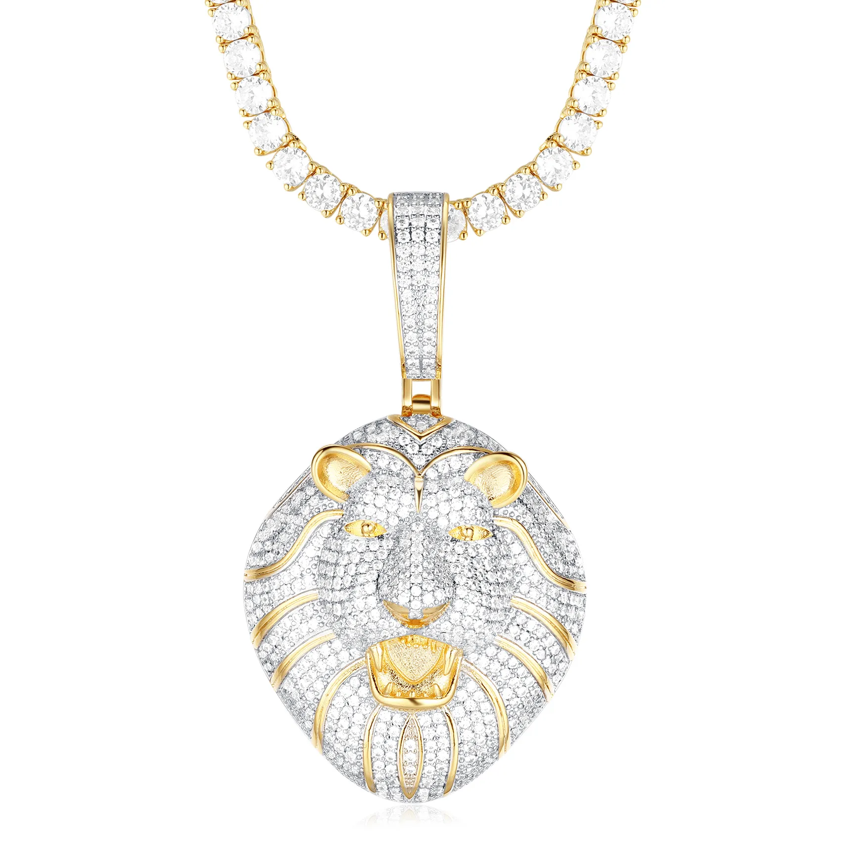 Beast Lion Head Pendant