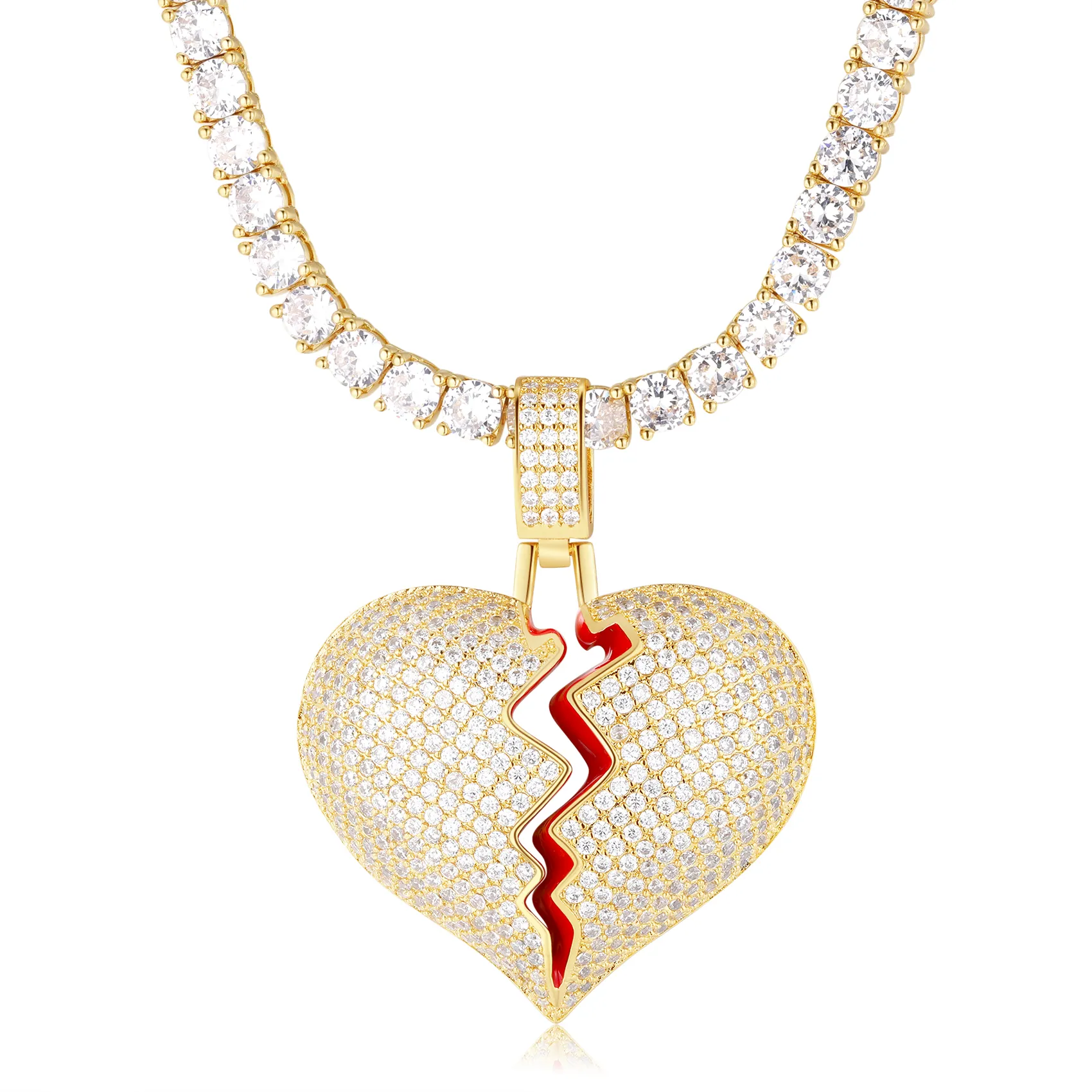 Broken Heart Pendant