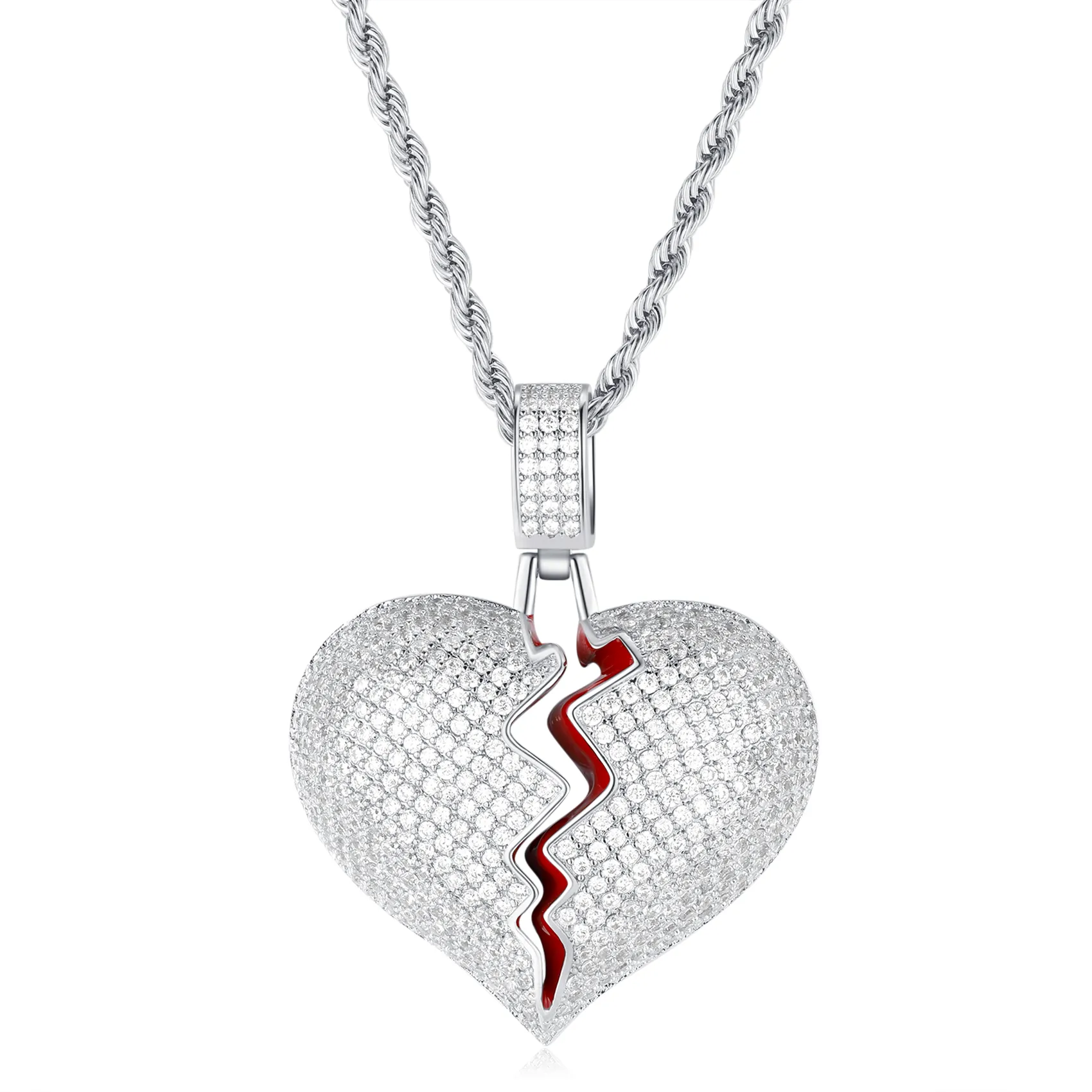 Broken Heart Pendant