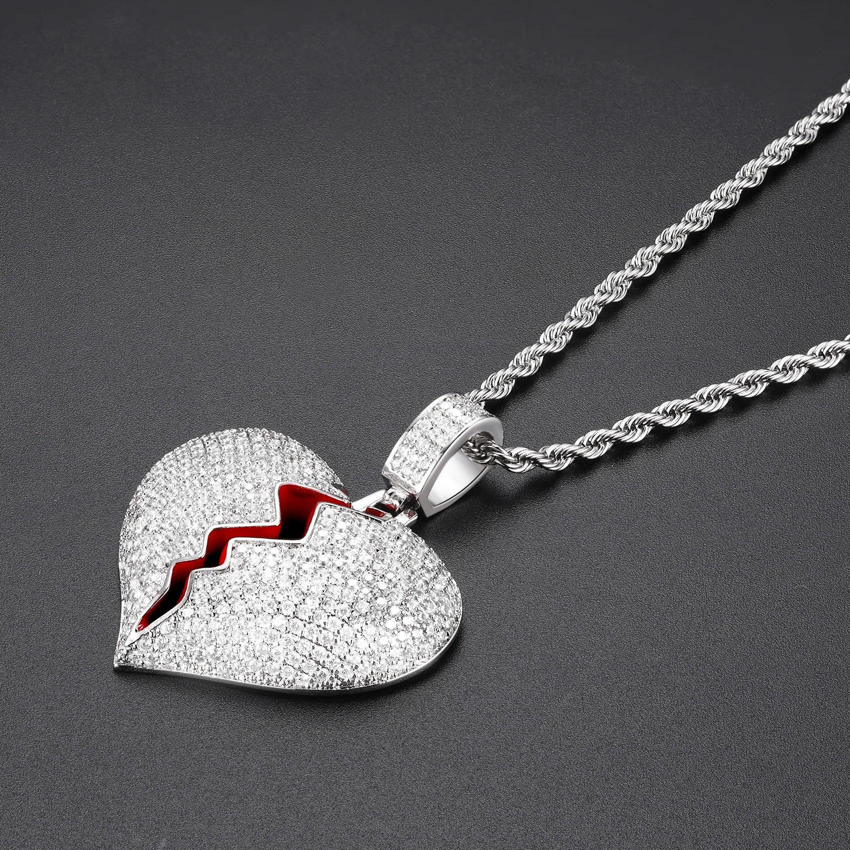 Broken Heart Pendant