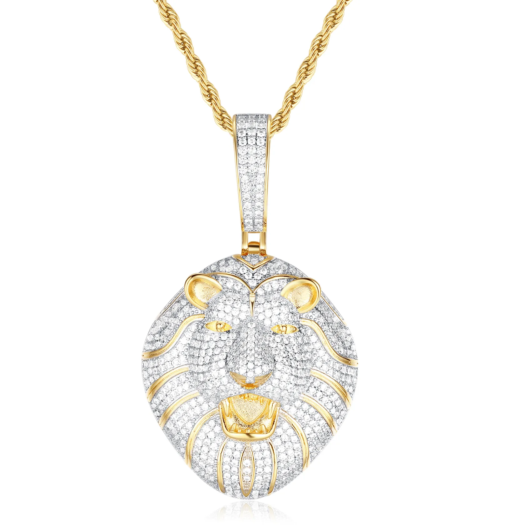 Beast Lion Head Pendant