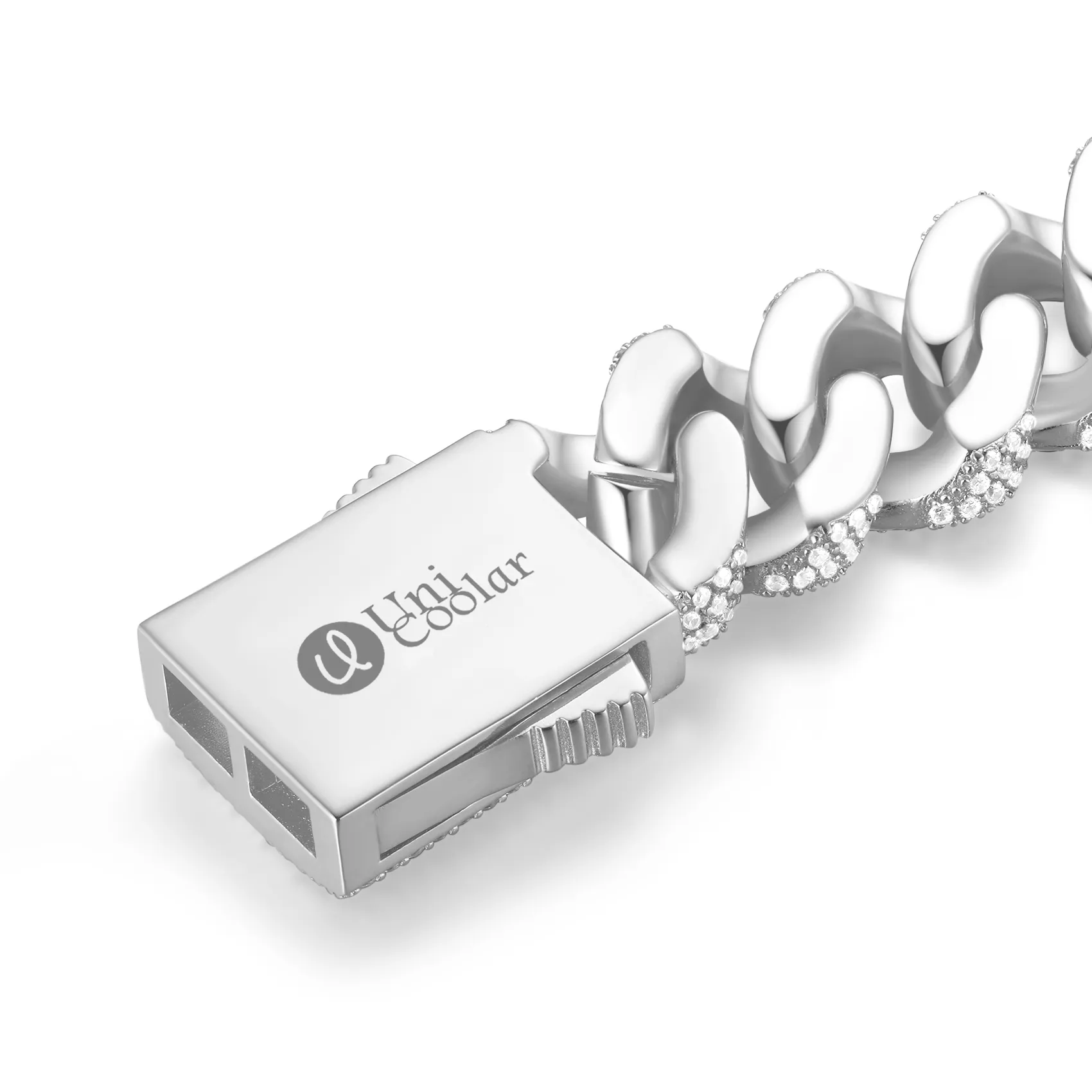 15mm Full Round Cut Miami Bracelet