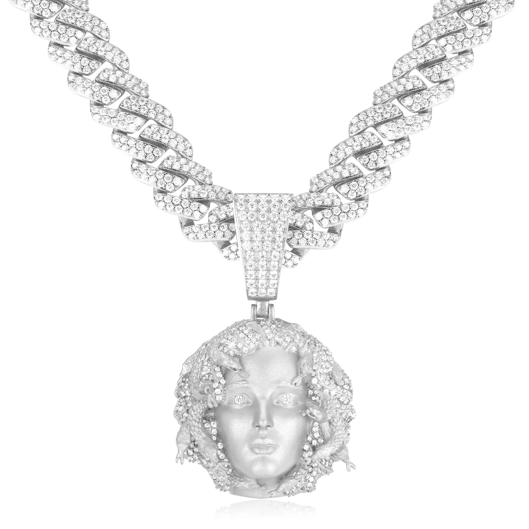 Medusa Statue Pendant