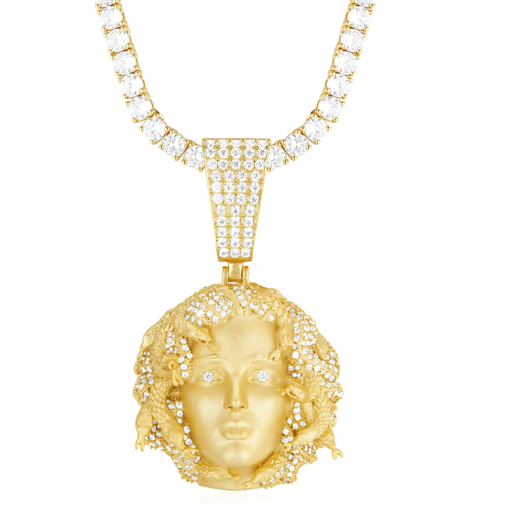 Medusa Statue Pendant