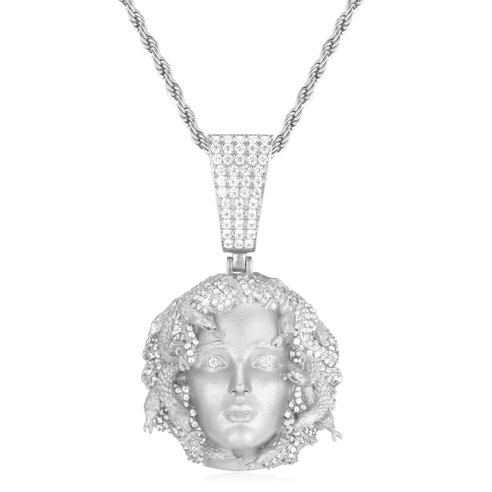 Medusa Statue Pendant