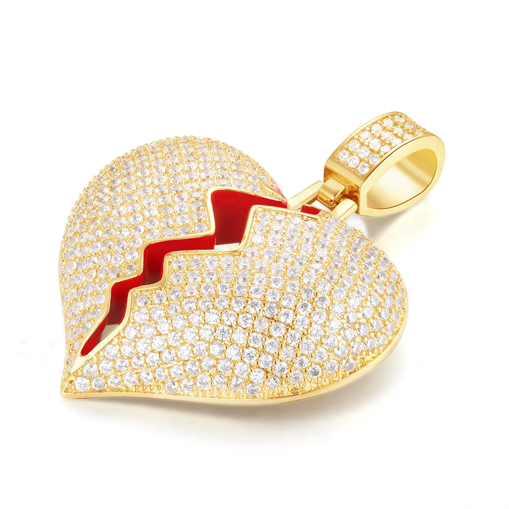 Broken Heart Pendant