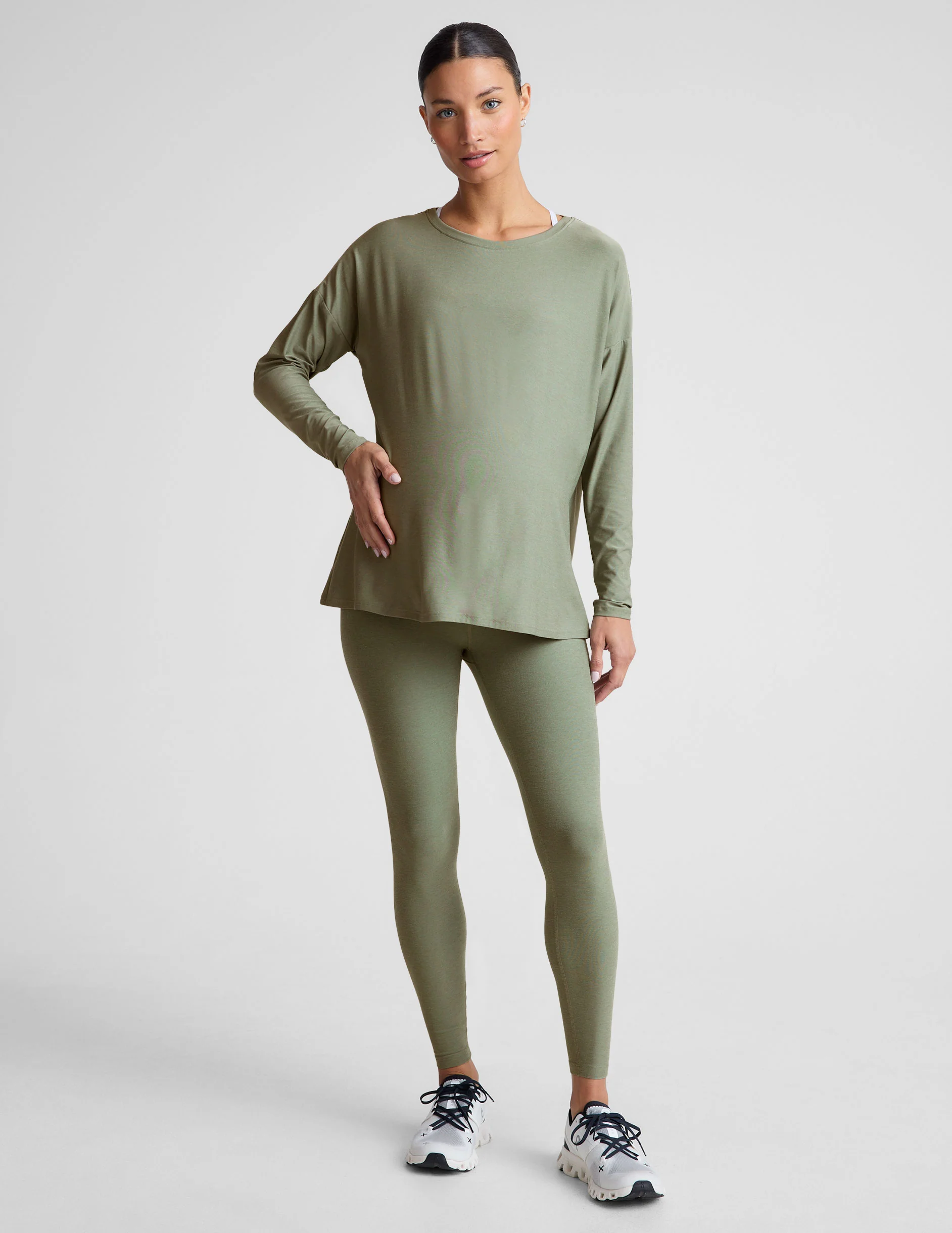 Featherweight Feels Like Home Long Sleeve Maternity Top
