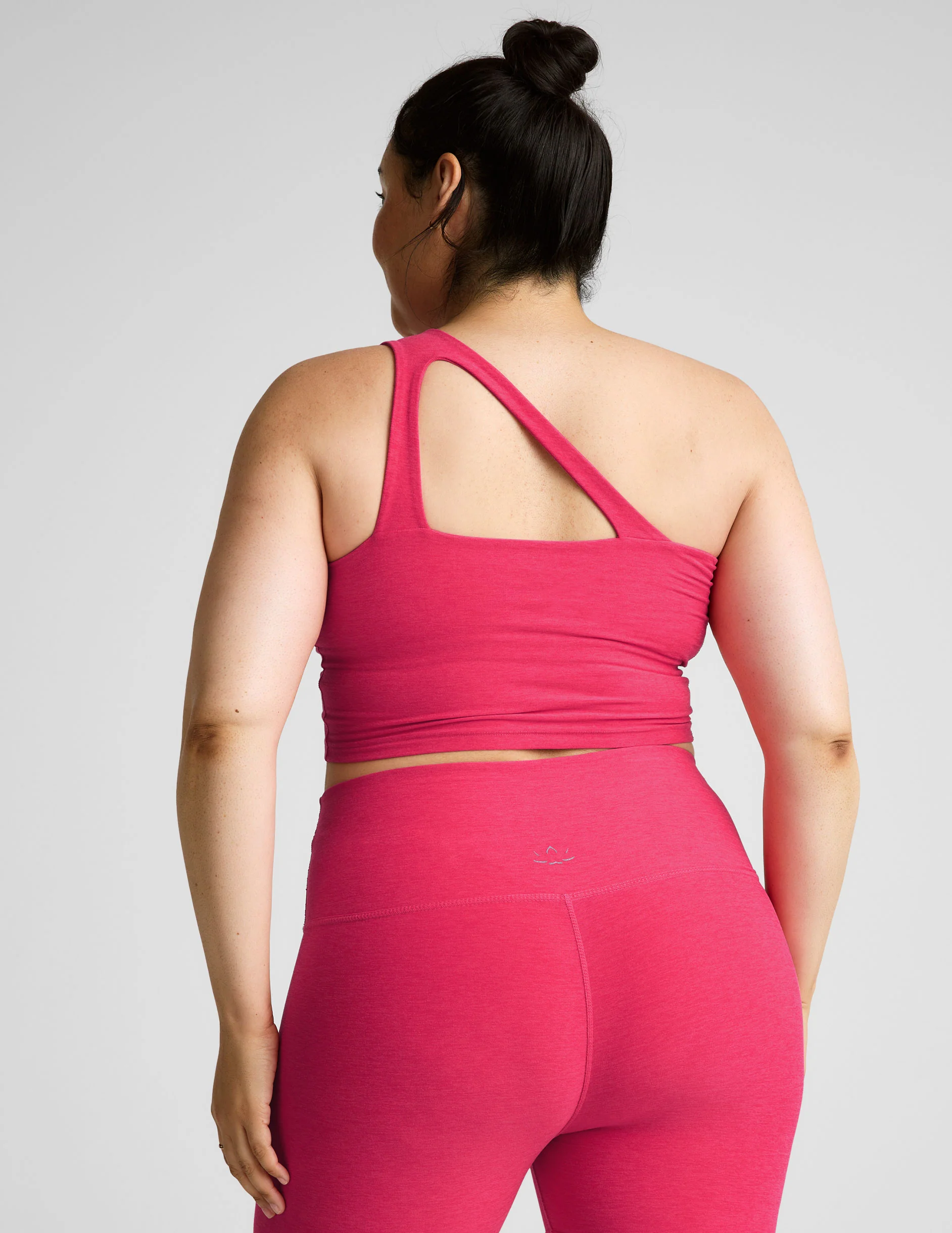 Spacedye The Bold Shoulder Cropped Tank