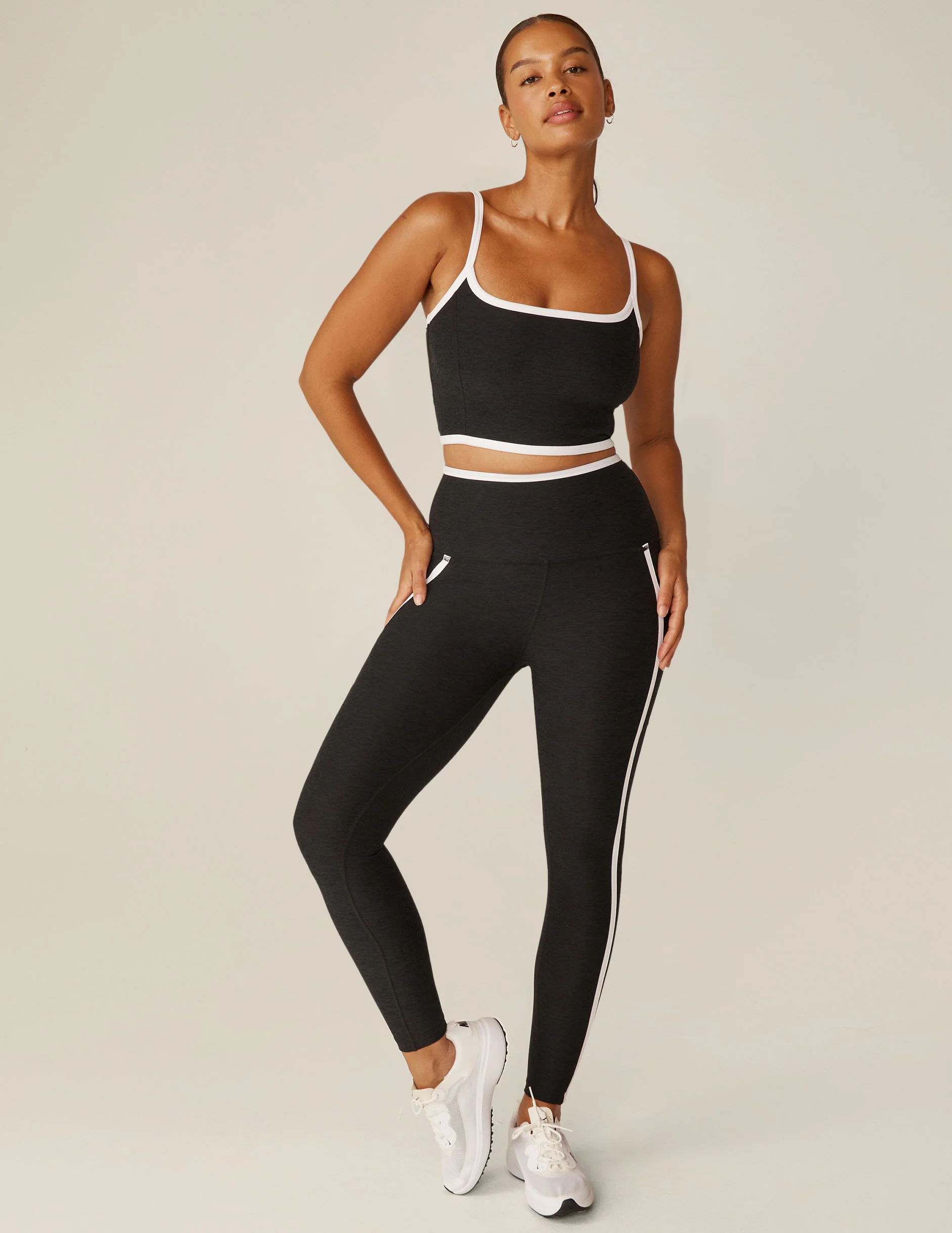 Spacedye New Moves High Cropped Tank