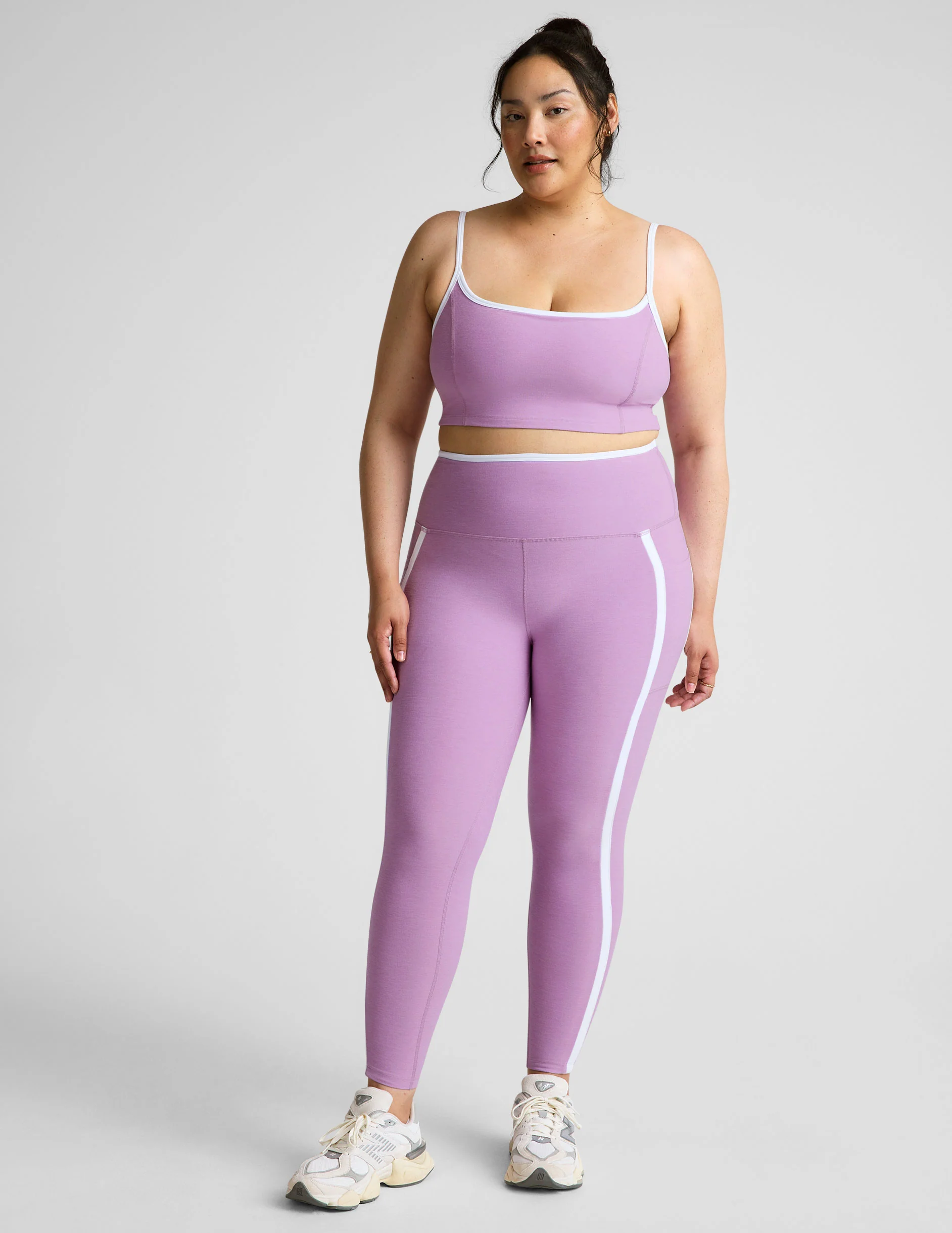 Spacedye New Moves High Cropped Tank