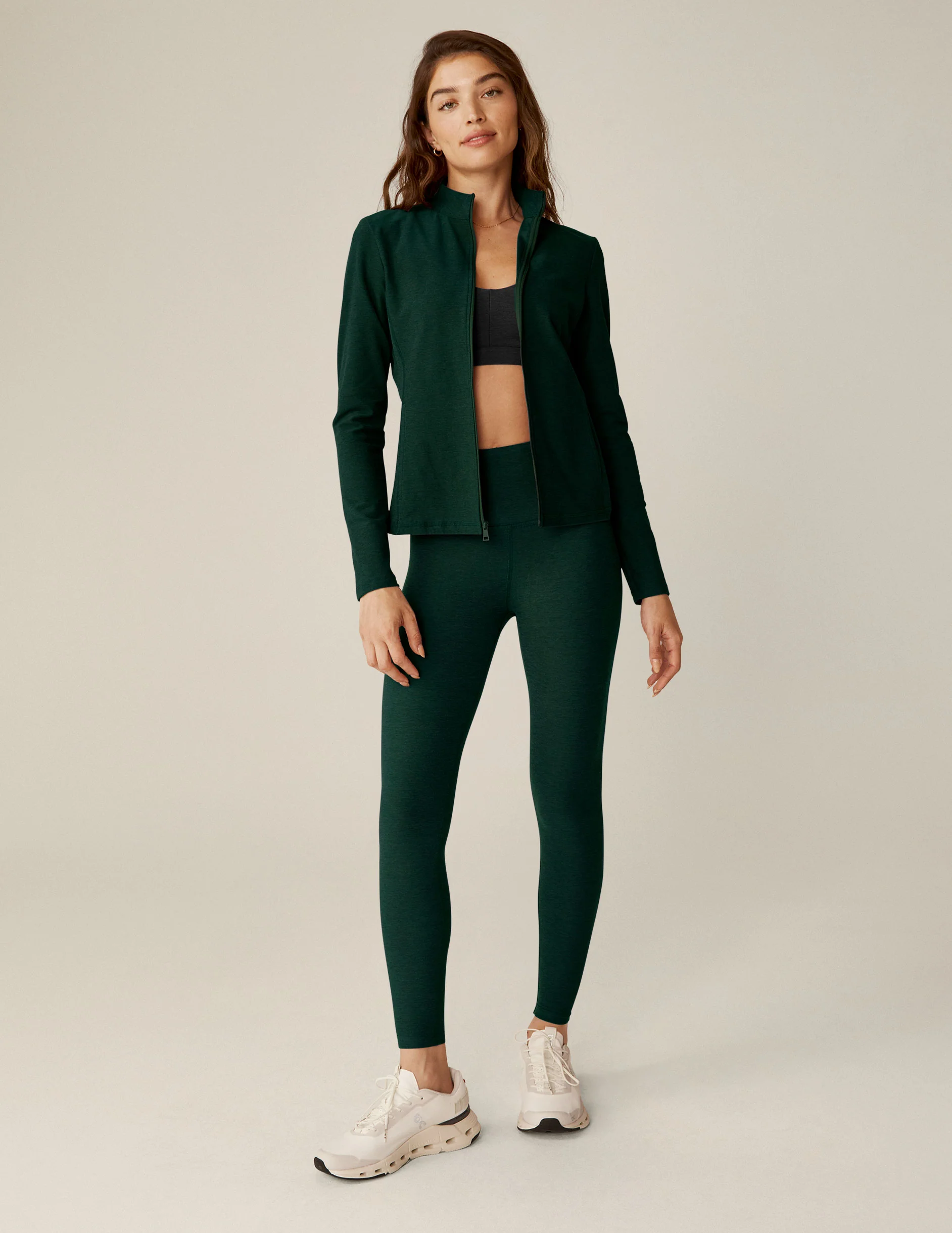 Spacedye On The Go Mock Neck Jacket