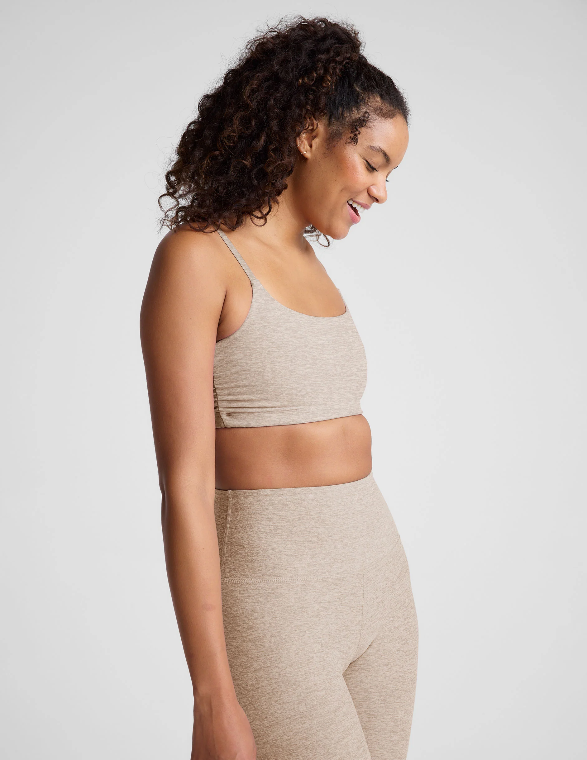Spacedye Raise The Barre Shirred Bra