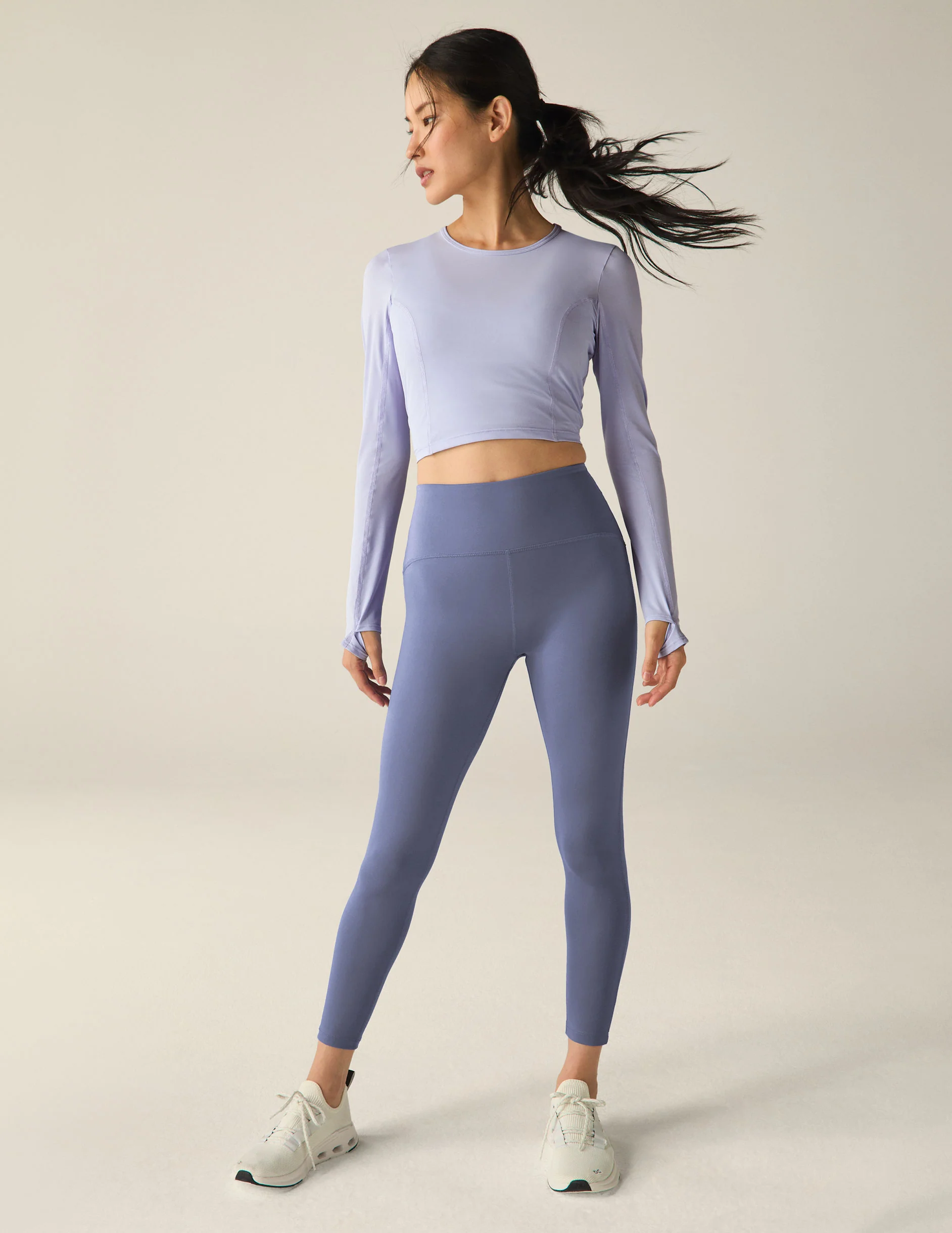 POWERBEYOND™ Lite Airshield Long Sleeve Cropped Top