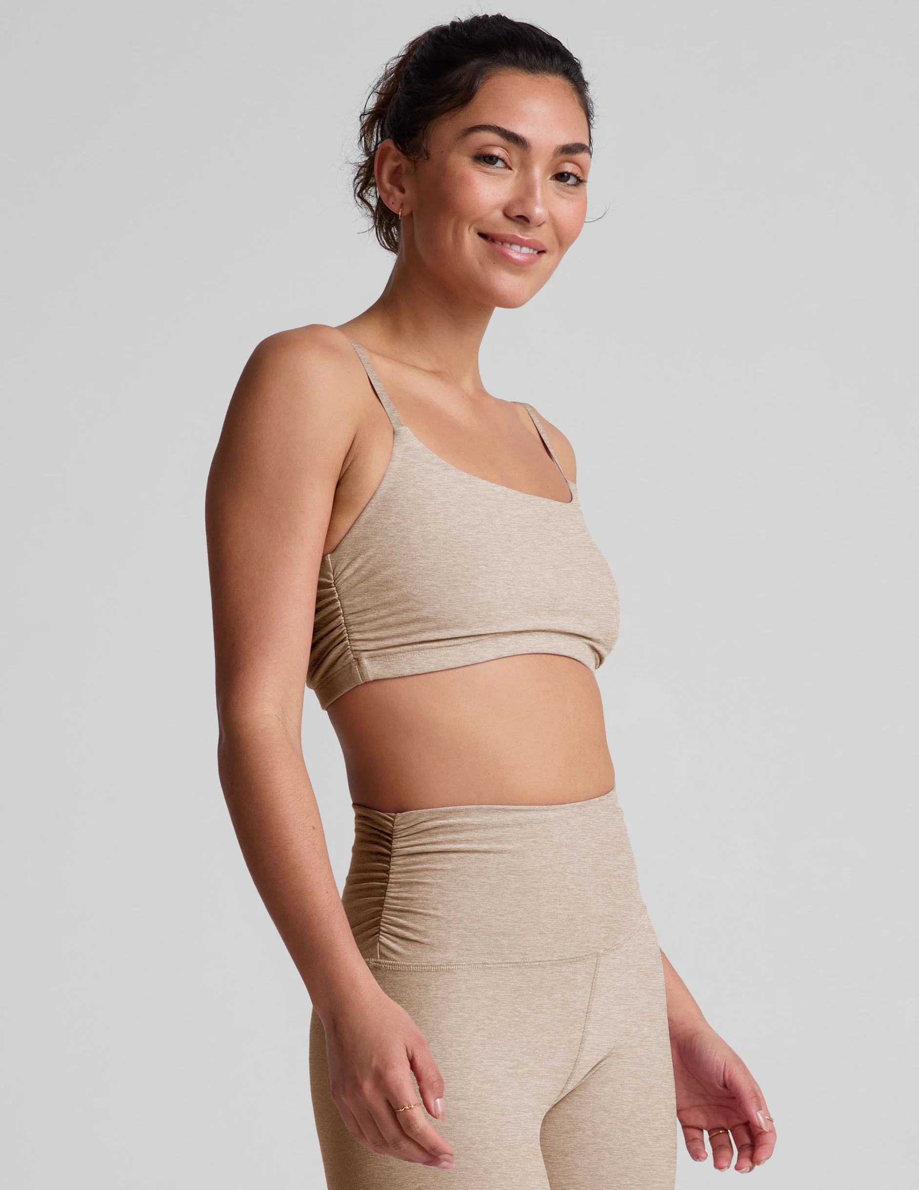 Spacedye Raise The Barre Shirred Bra