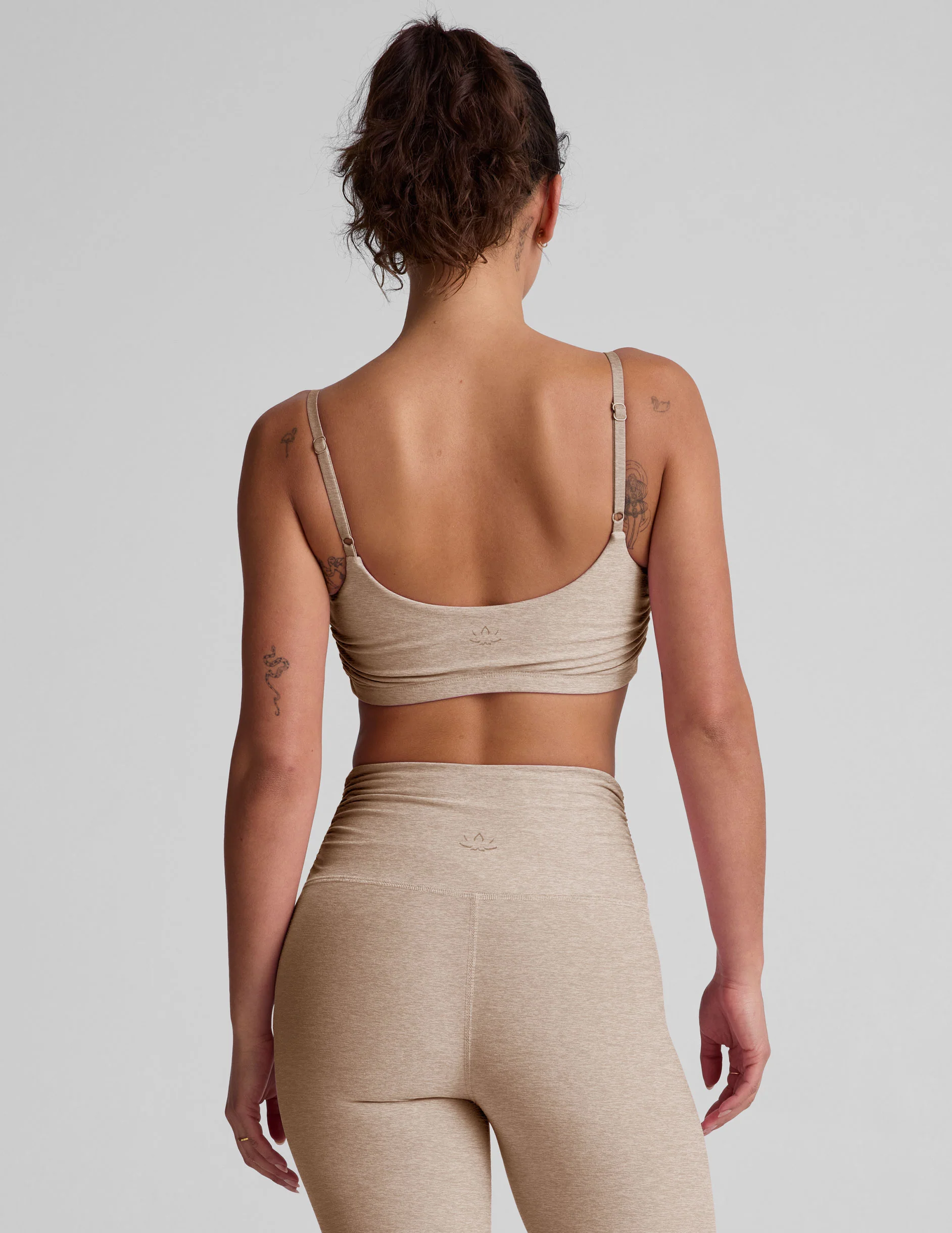 Spacedye Raise The Barre Shirred Bra