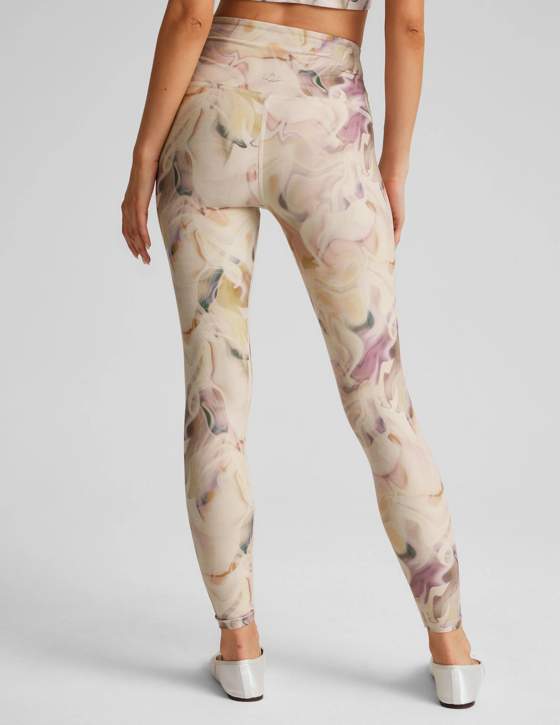 Earthen Swirl SoftMark High Waisted Midi Legging