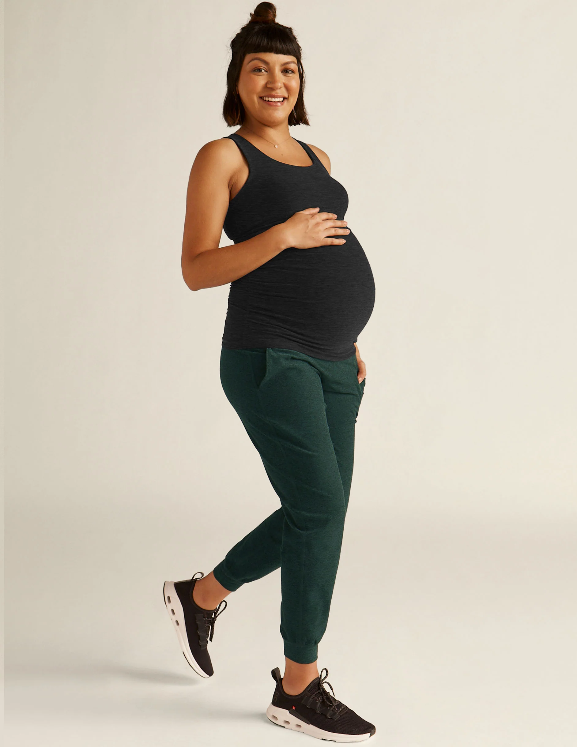 Spacedye Beyond the Bump Maternity Midi Jogger