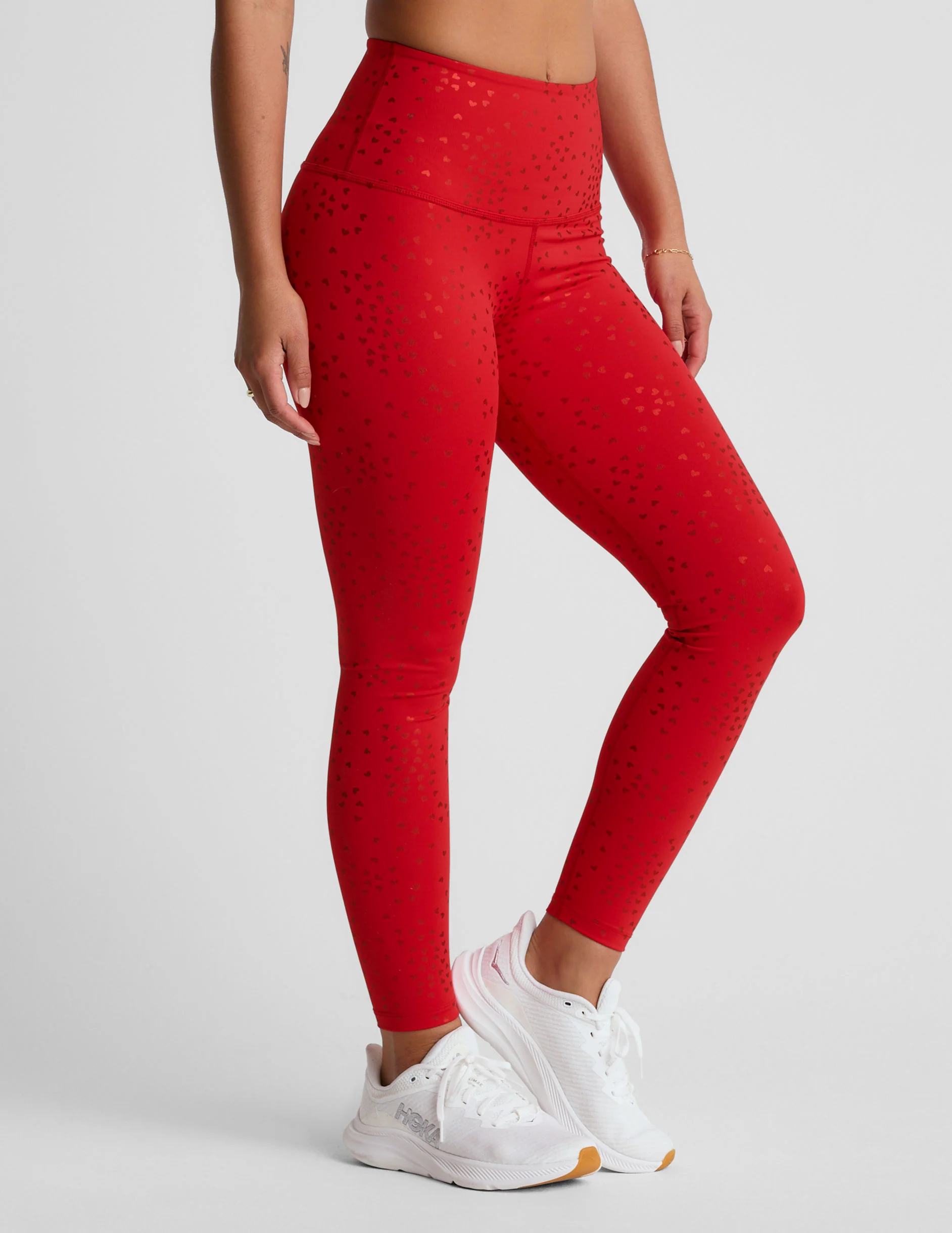 Hearts PowerShine High Waisted Midi Legging