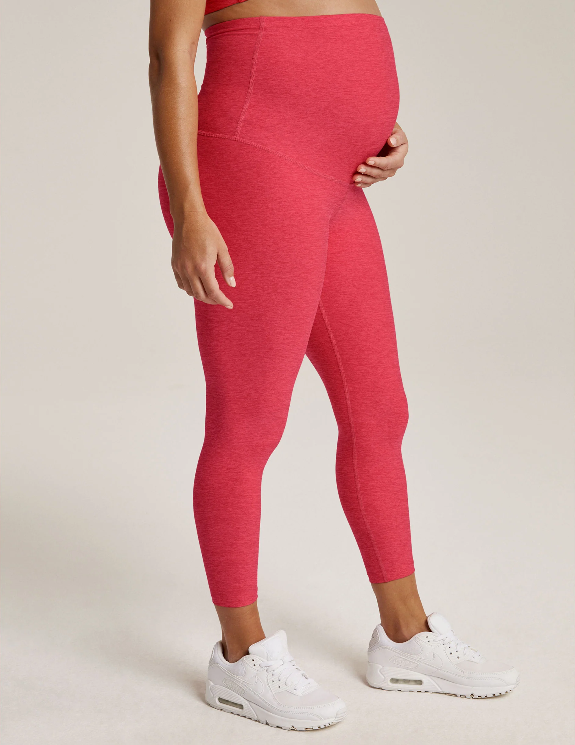 Spacedye Love The Bump Capri Maternity Legging