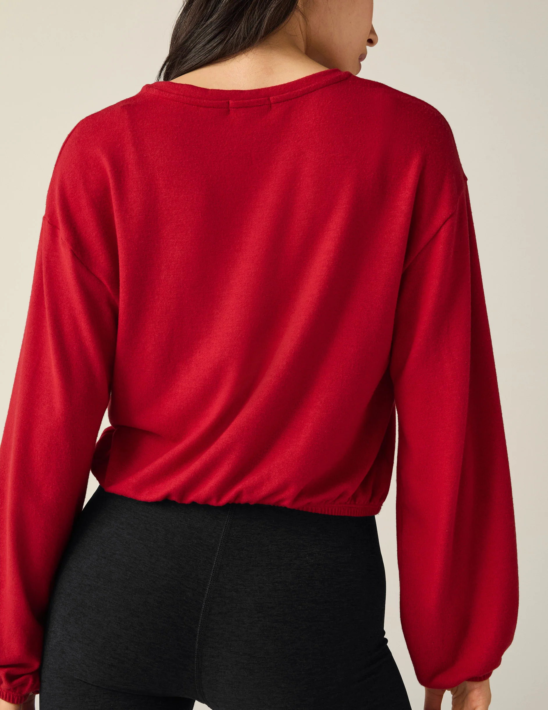 Soft Spoken Cropped Pullover