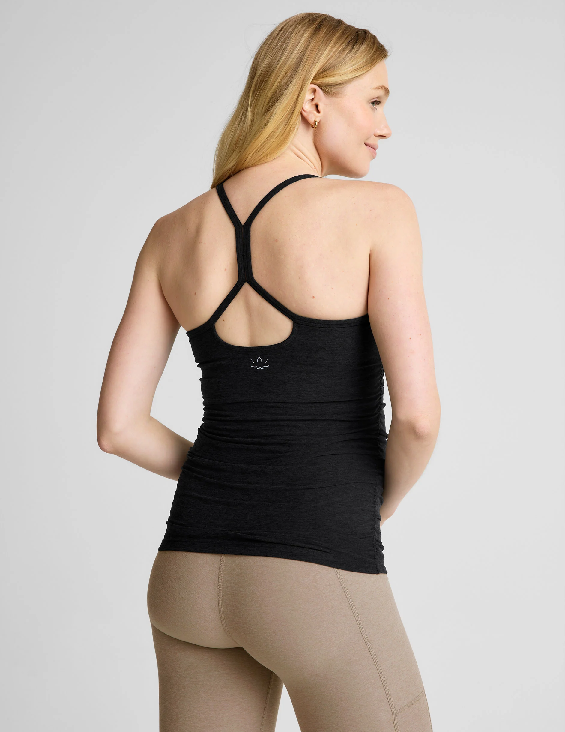 Spacedye Keep Your Cool Maternity Slim Racerback Tank