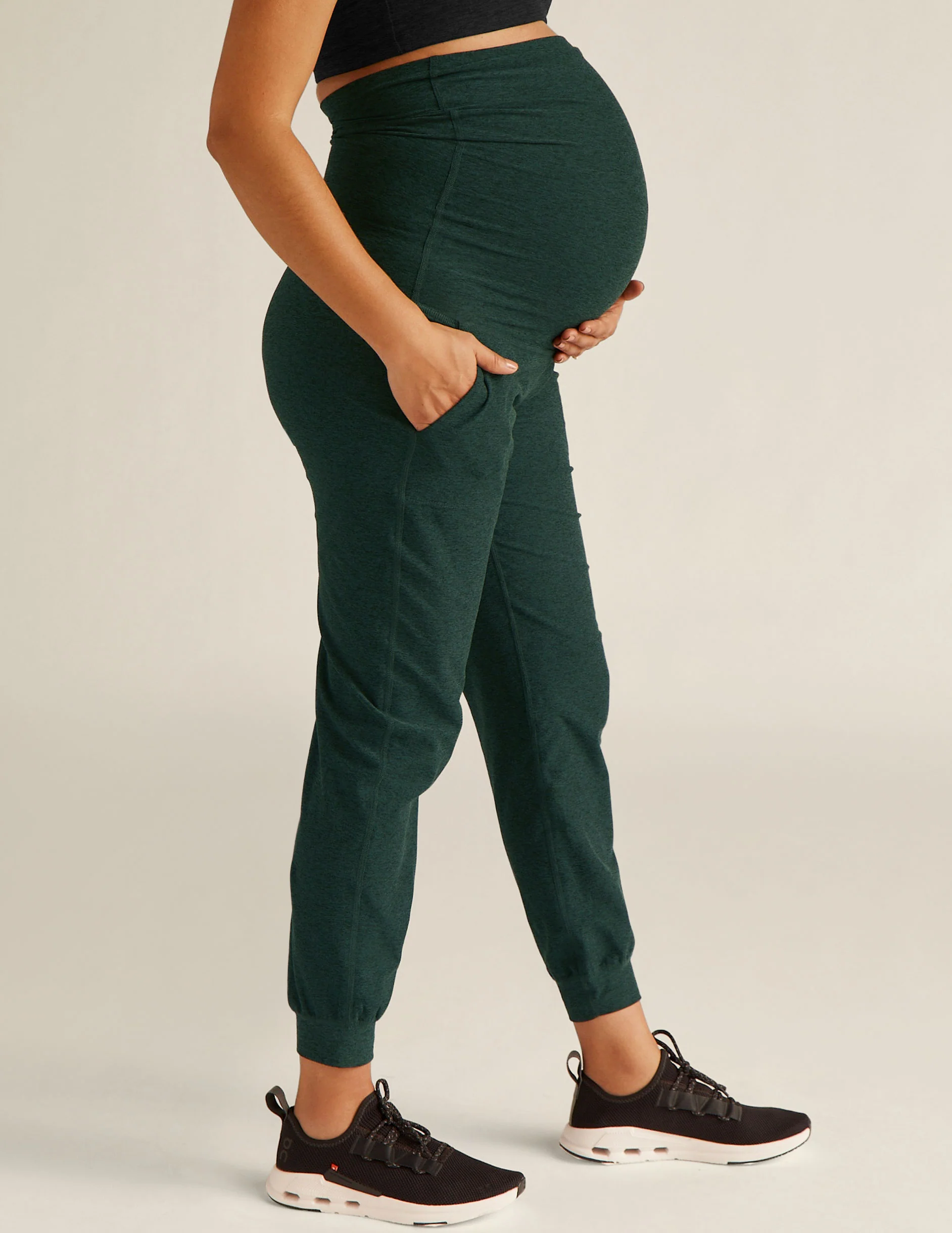 Spacedye Beyond the Bump Maternity Midi Jogger