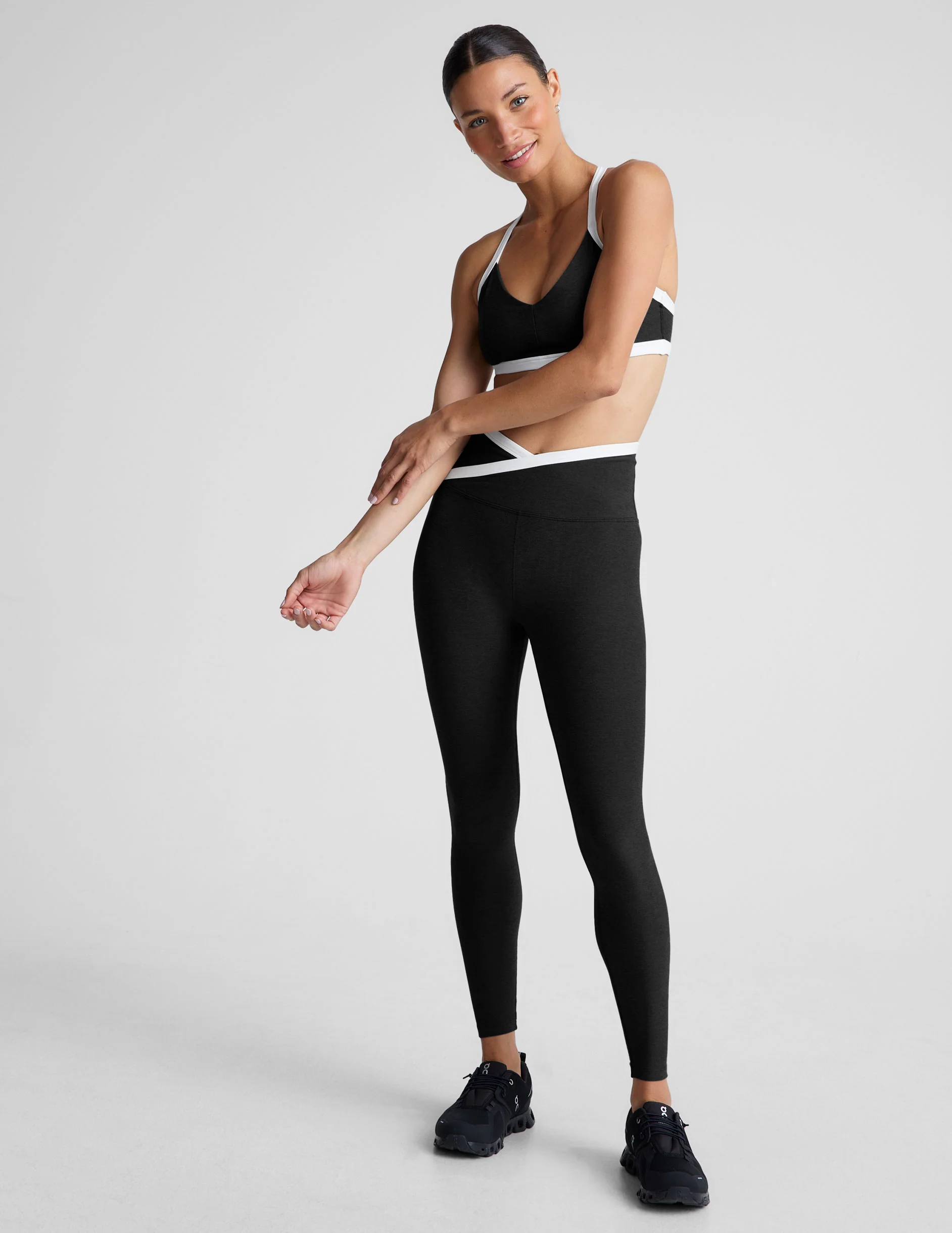 Spacedye Outlines High Waisted Midi Legging