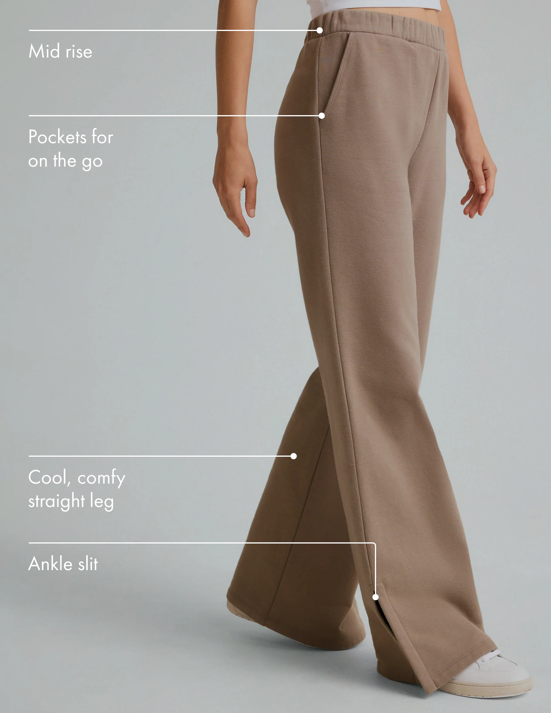 LuxeFleece Wide Leg Pant
