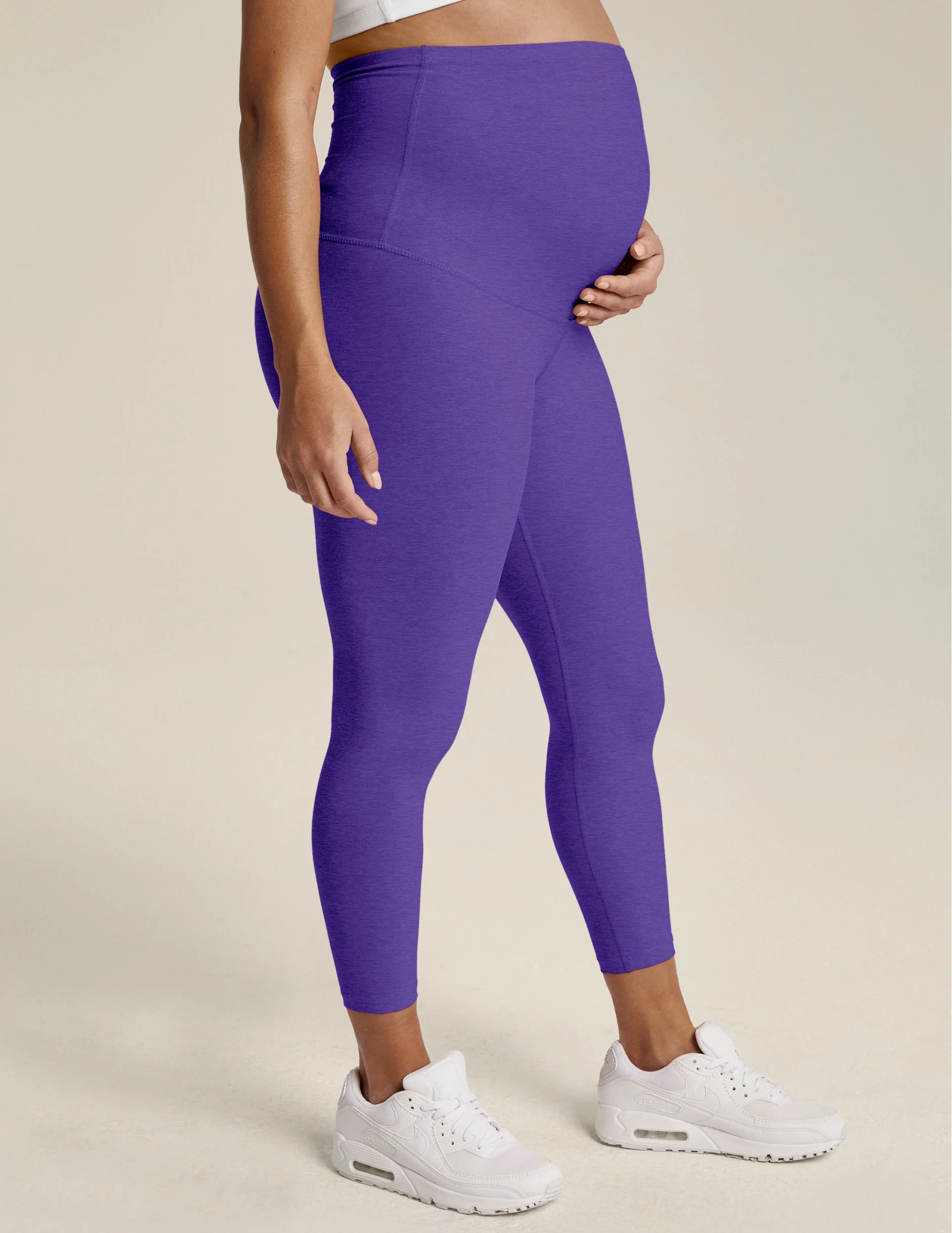 Spacedye Love The Bump Capri Maternity Legging