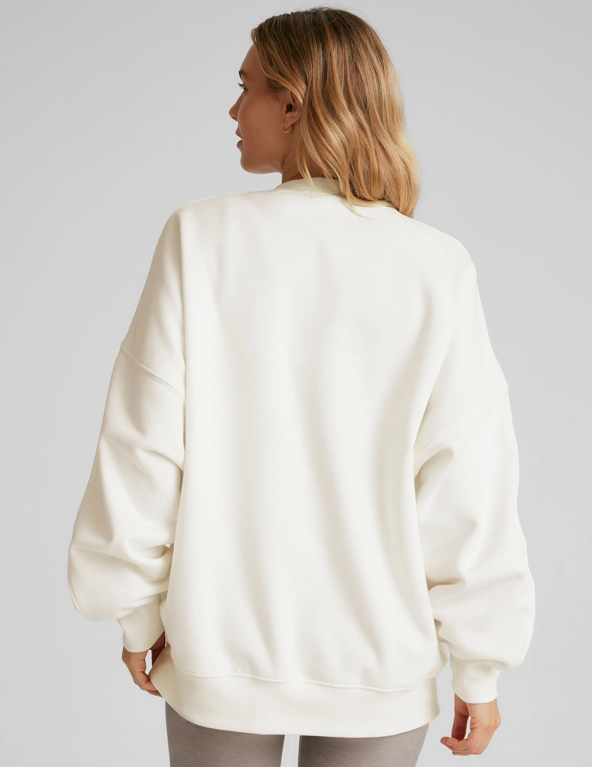 LuxeFleece Oversized Sweatshirt