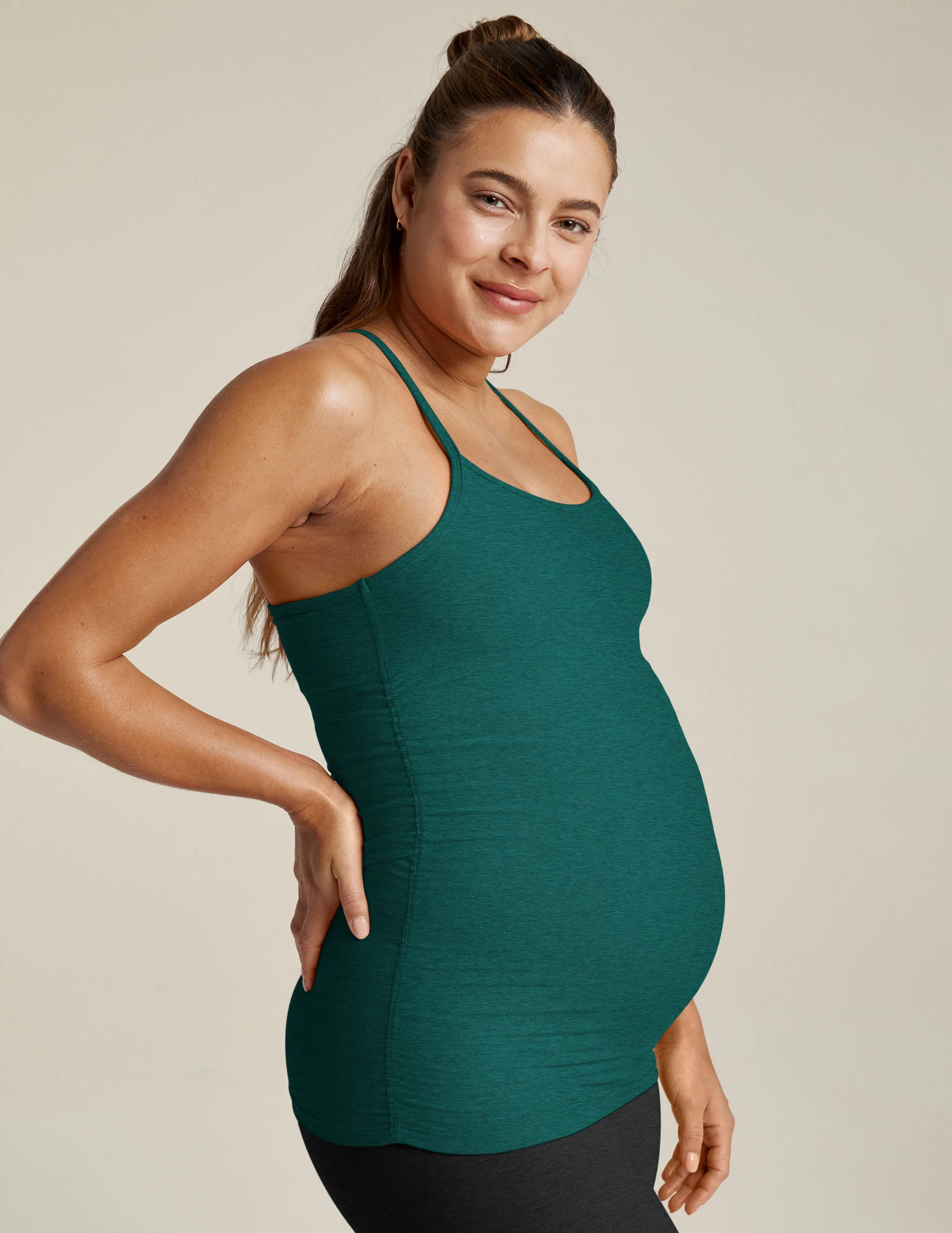 Spacedye Keep Your Cool Maternity Slim Racerback Tank