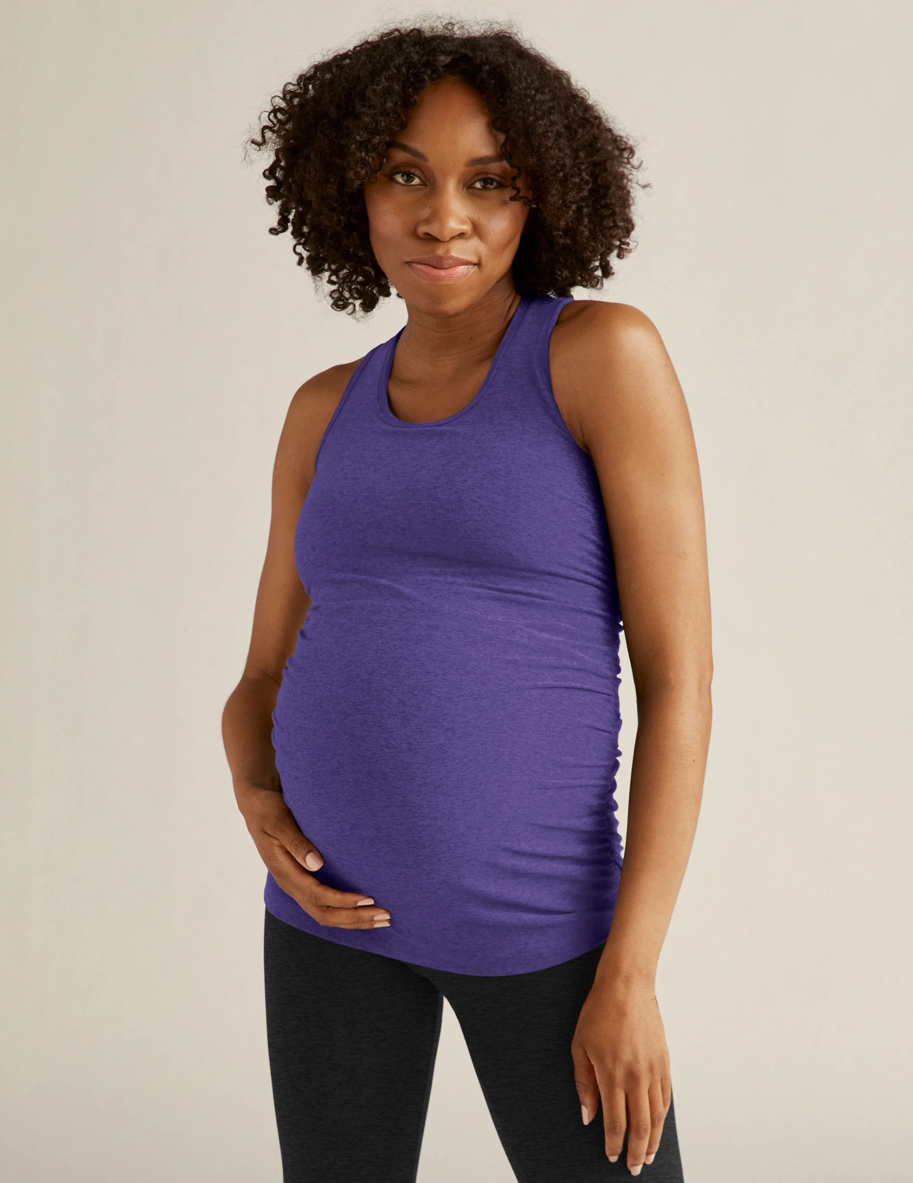 Spacedye Bases Covered Maternity Tank