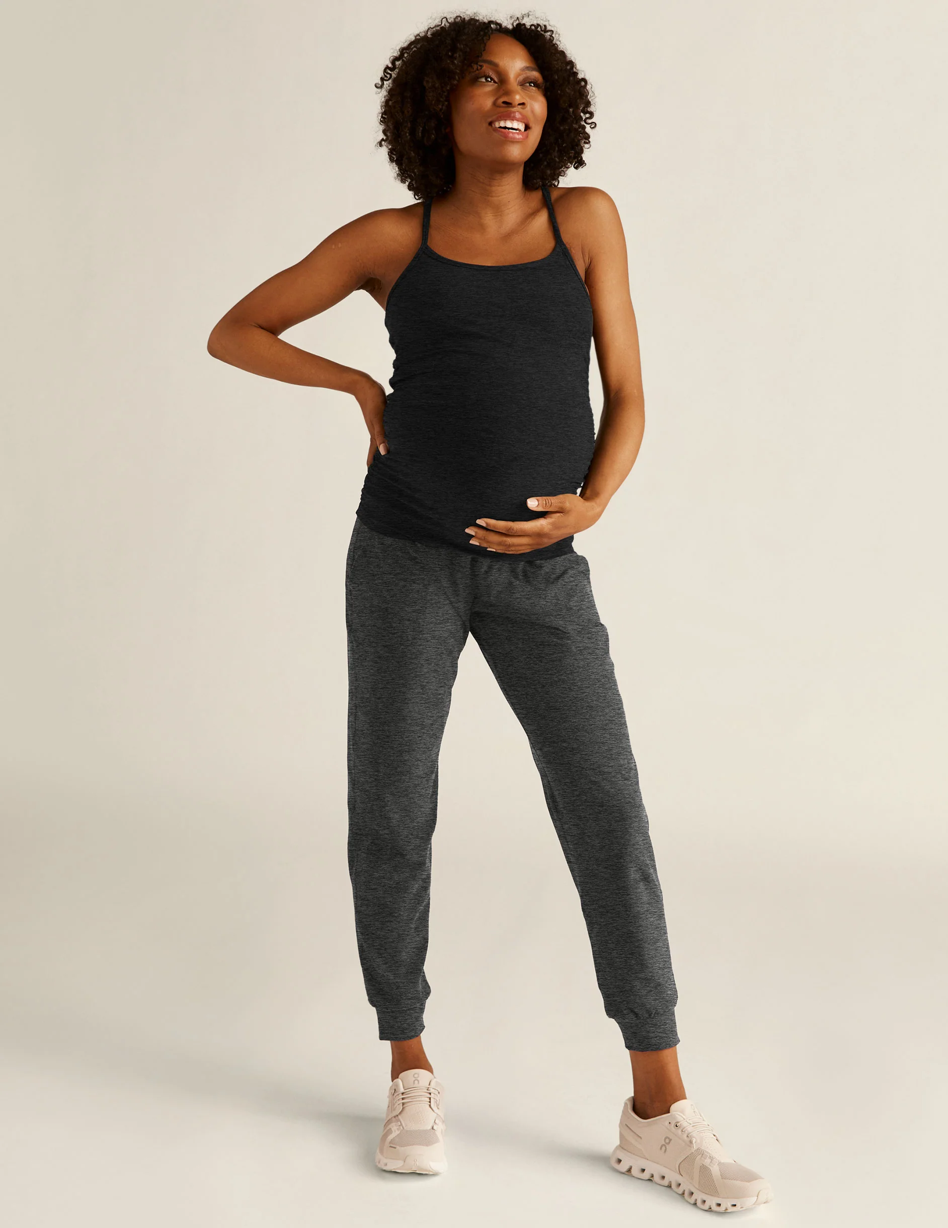 Spacedye Beyond the Bump Maternity Midi Jogger