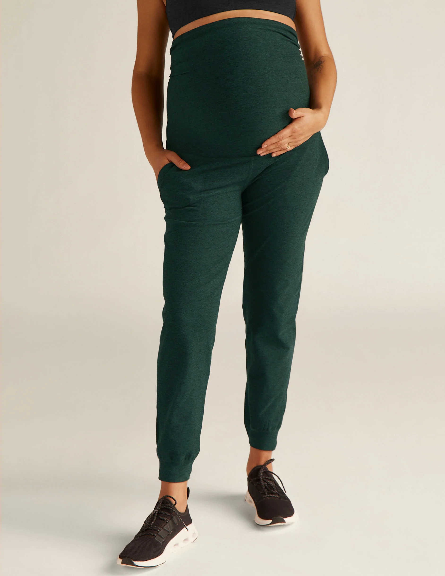 Spacedye Beyond the Bump Maternity Midi Jogger